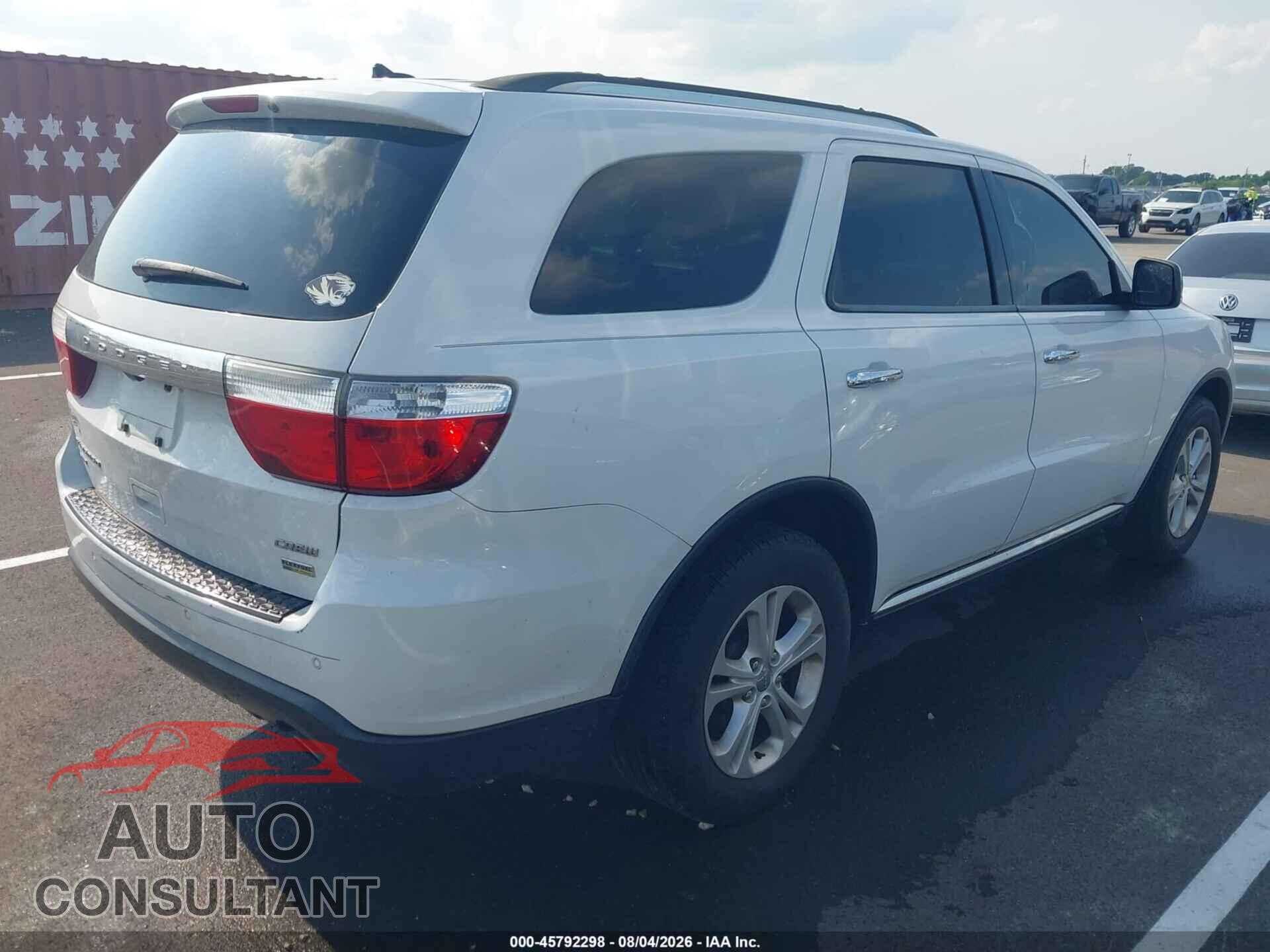 DODGE DURANGO 2013 - 1C4RDJDG4DC676724