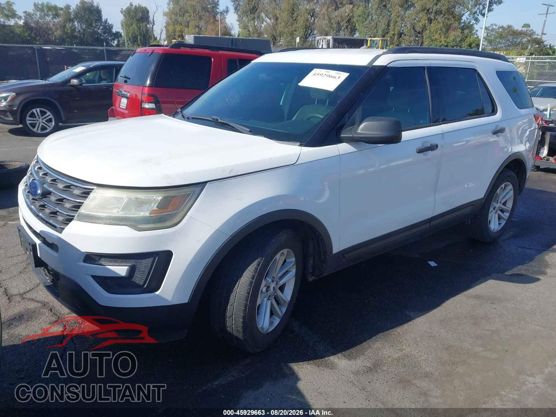 FORD EXPLORER 2016 - 1FM5K7B88GGC85944