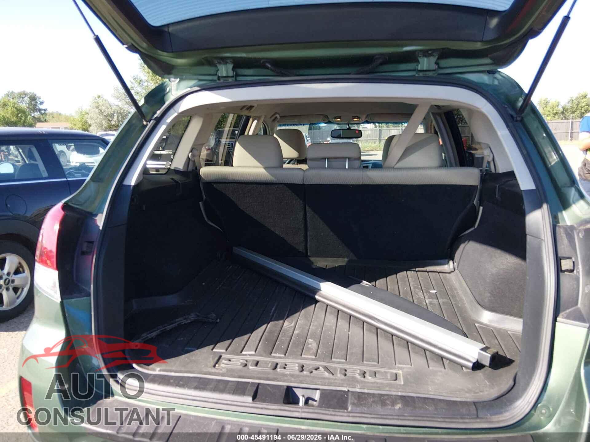 SUBARU OUTBACK 2010 - 4S4BRBFC7A3384172