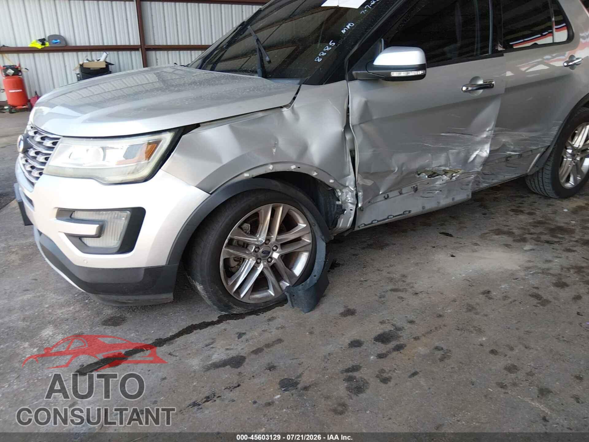 FORD EXPLORER 2016 - 1FM5K7F88GGB08885