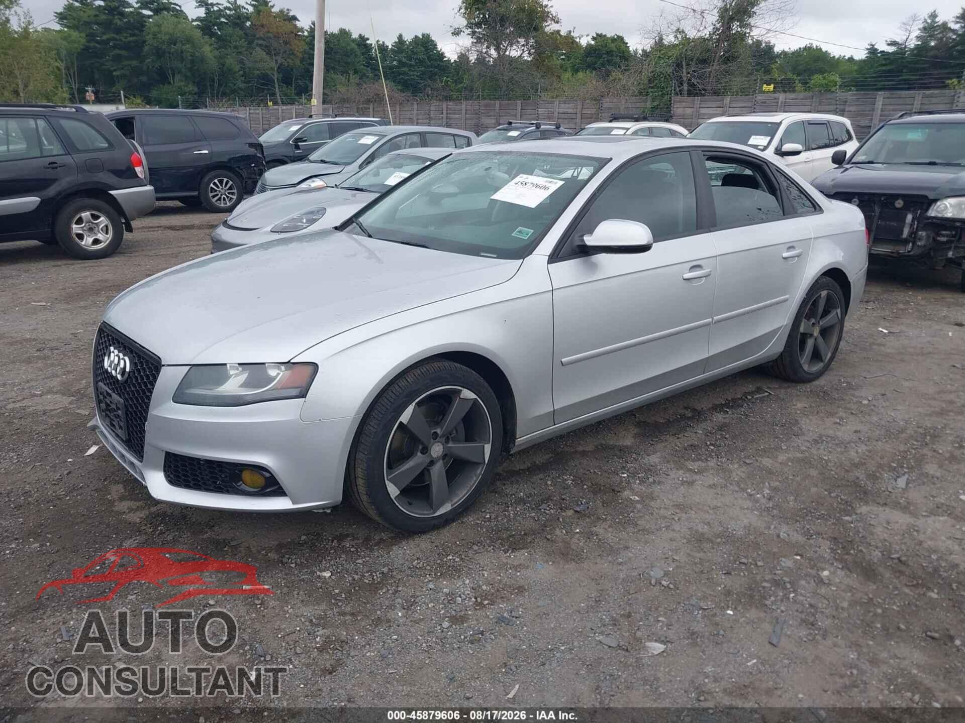 AUDI A4 2010 - WAUBFAFL7AN011805