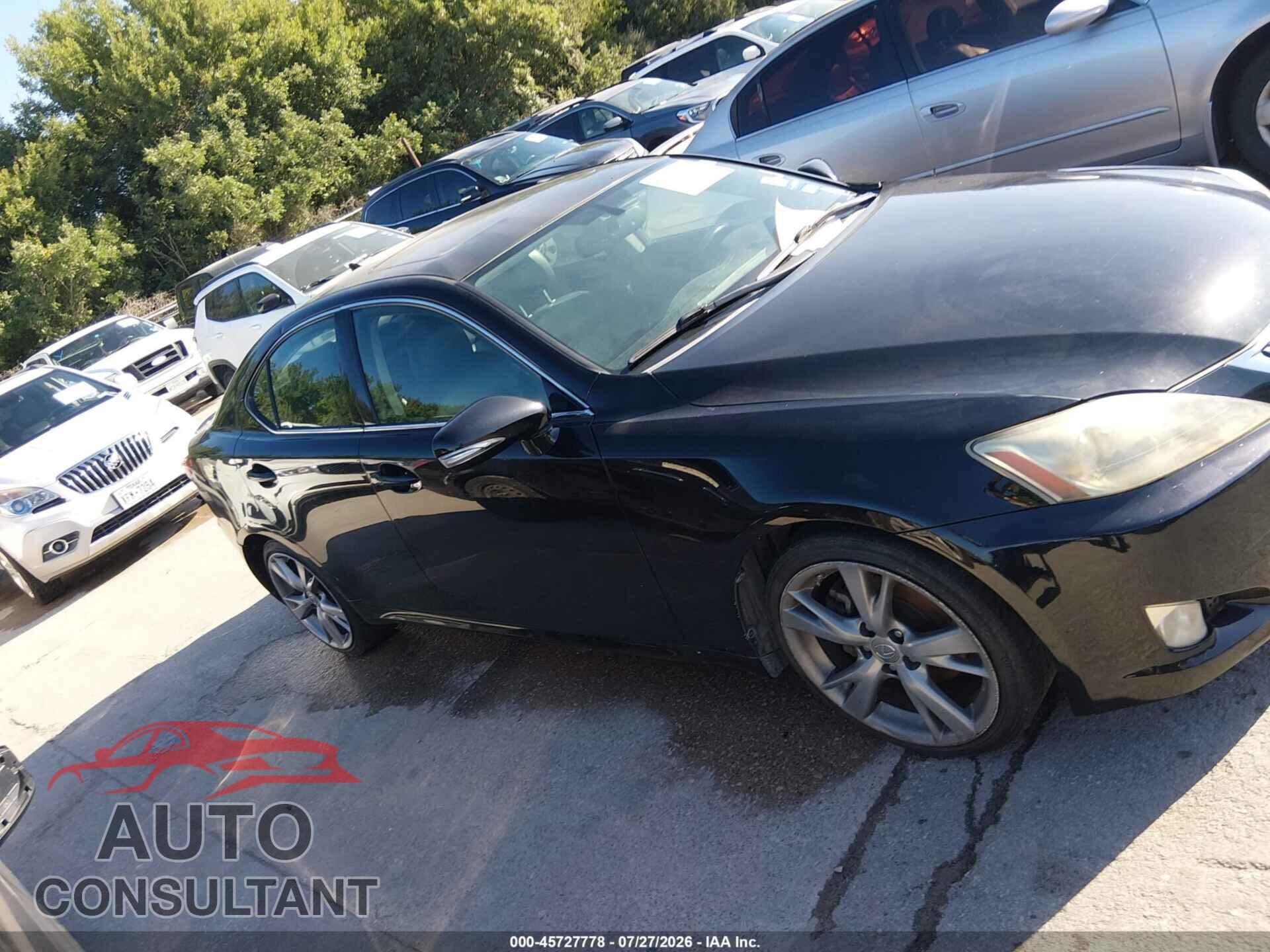 LEXUS IS 250 2010 - JTHBF5C29A2095048