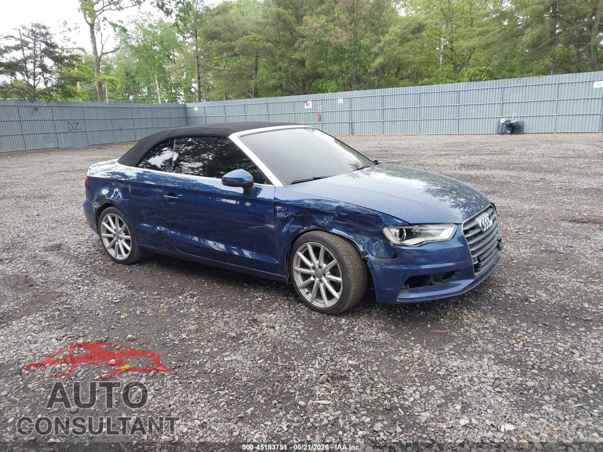 AUDI A3 2015 - WAU3FLFF4F1107612