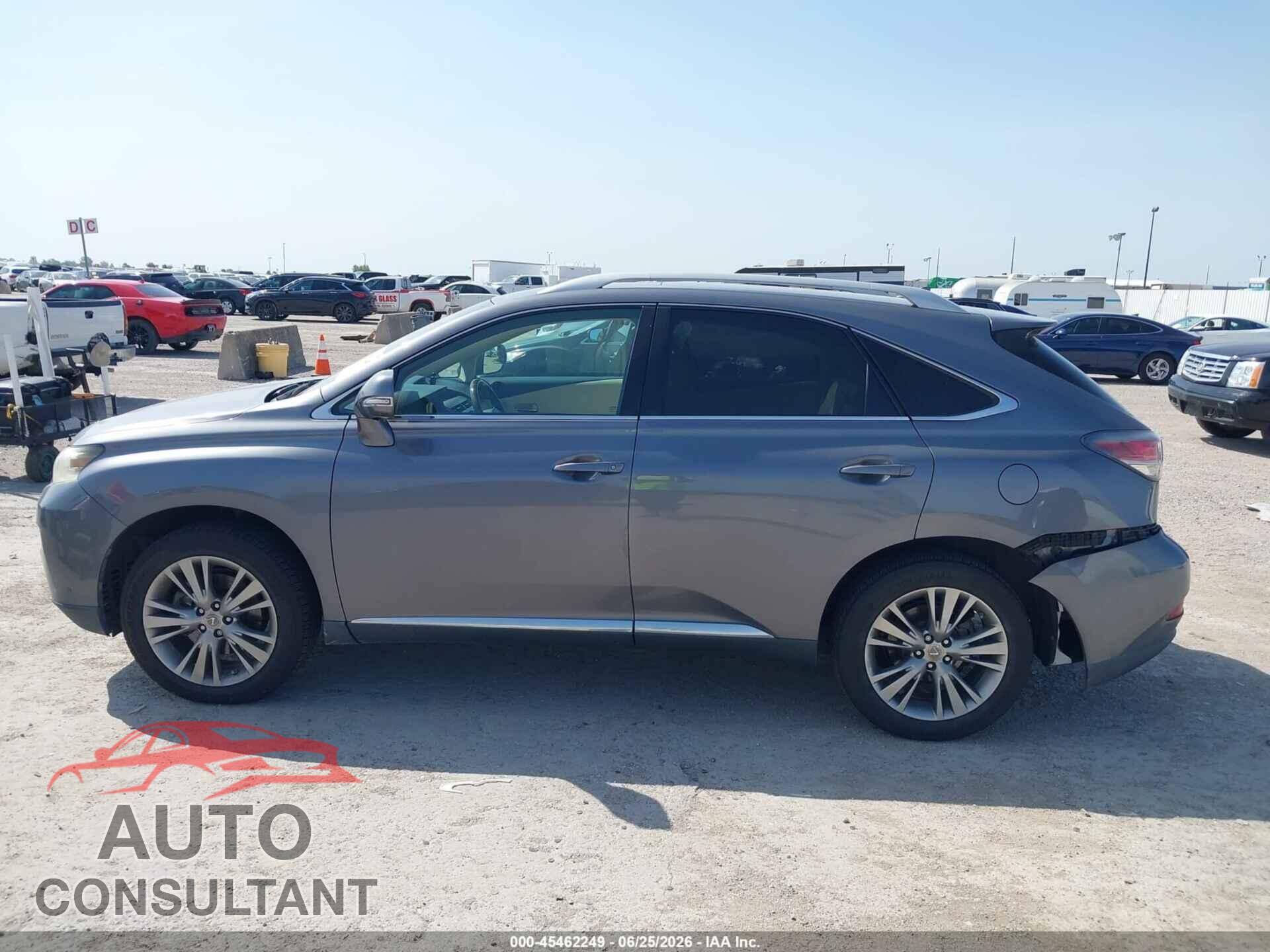 LEXUS RX 350 2013 - 2T2ZK1BA2DC107636