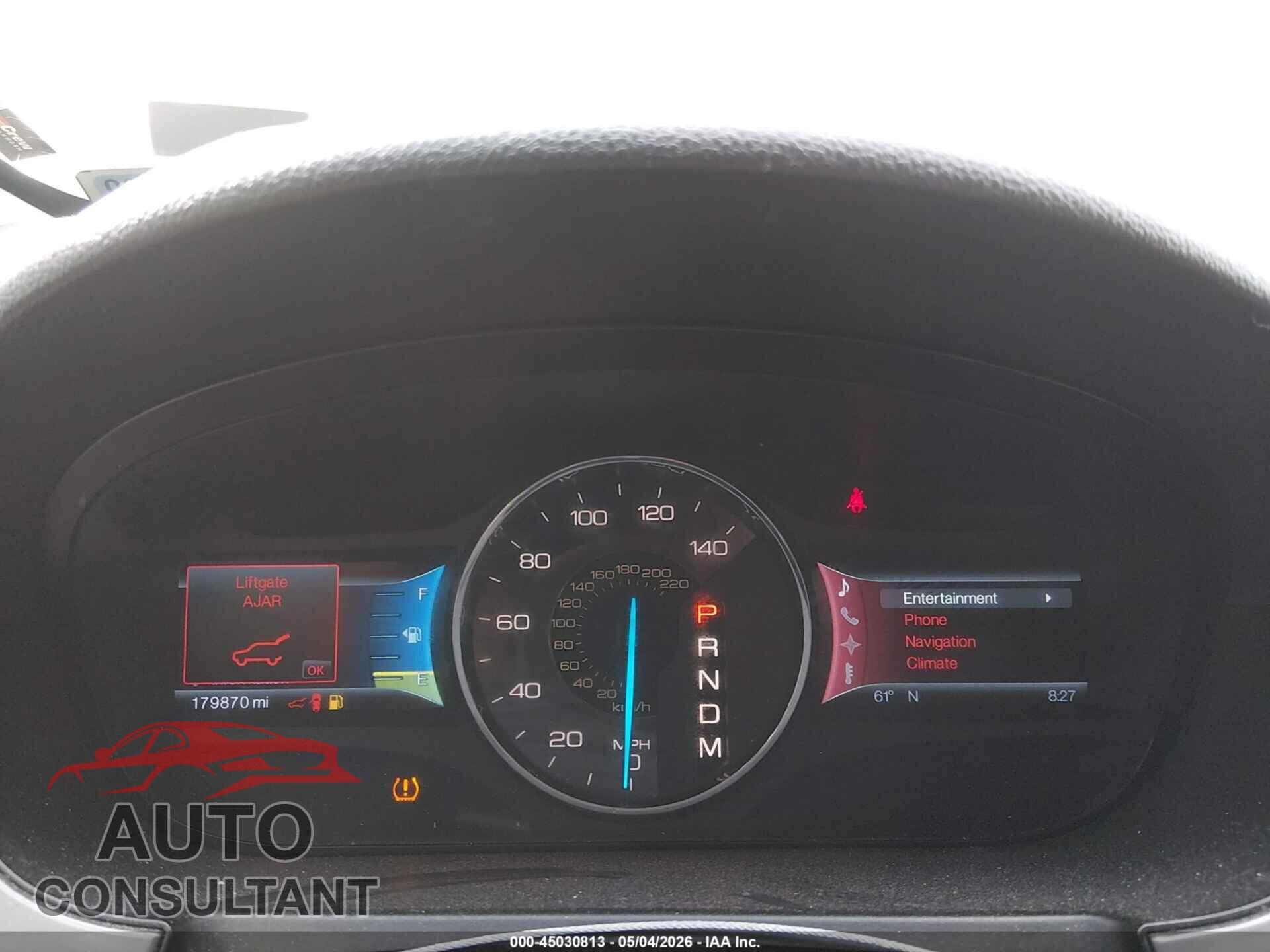 FORD EDGE 2011 - 2FMDK4AK2BBA54531
