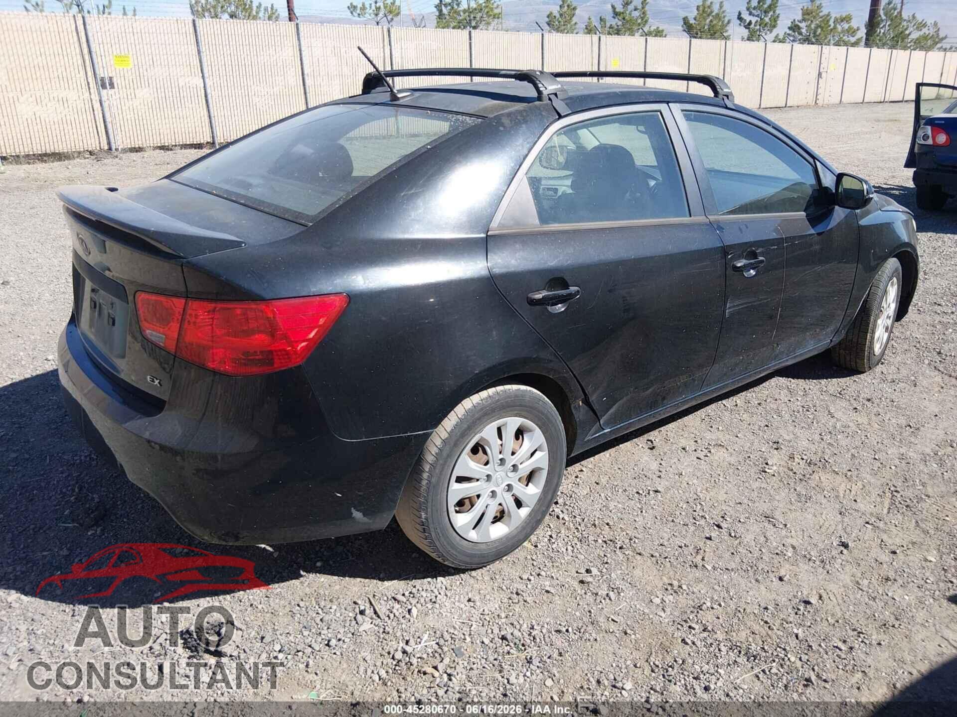 KIA FORTE 2012 - KNAFU4A23C5479217