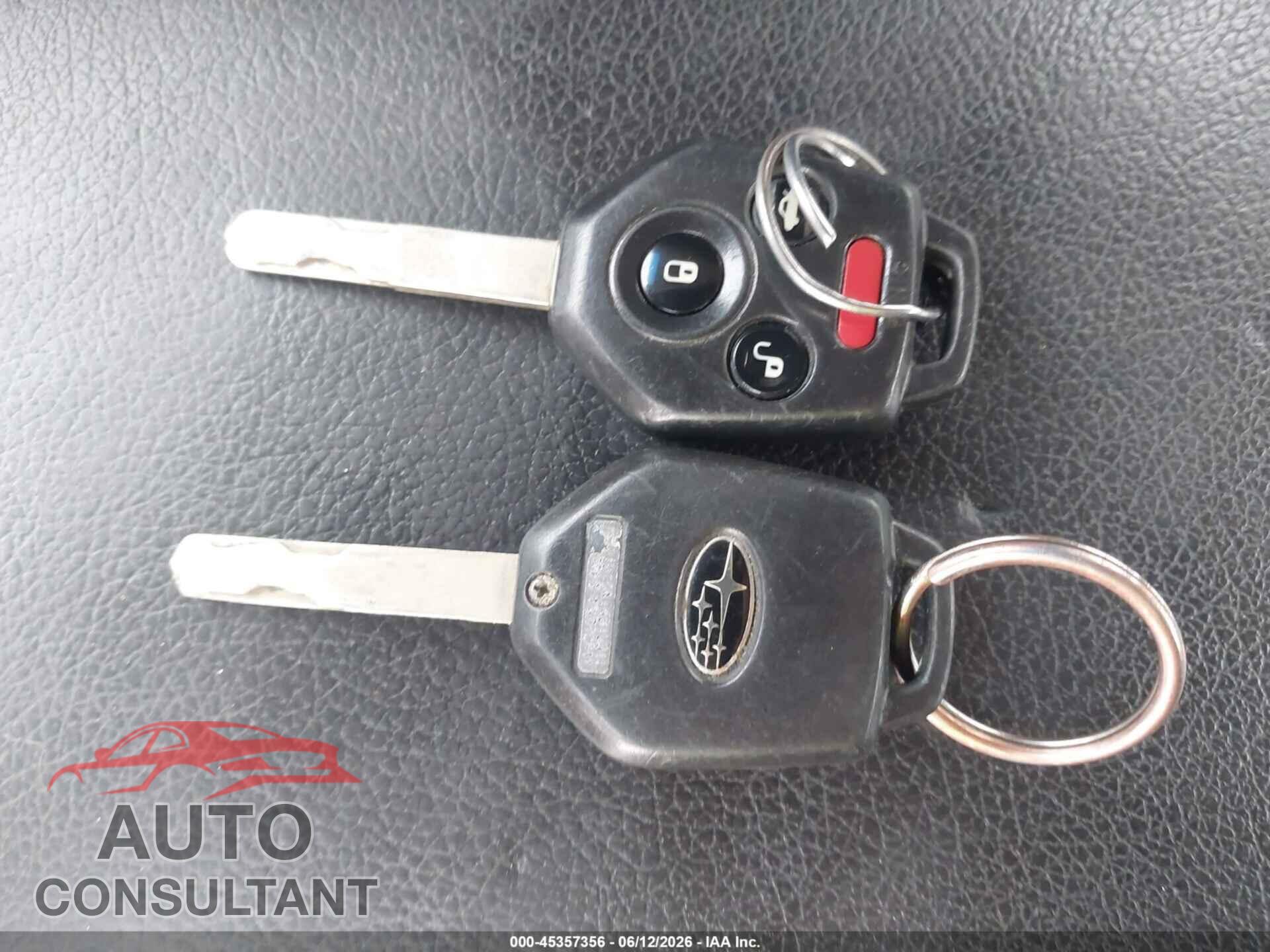 SUBARU OUTBACK 2013 - 4S4BRCCC4D3209361