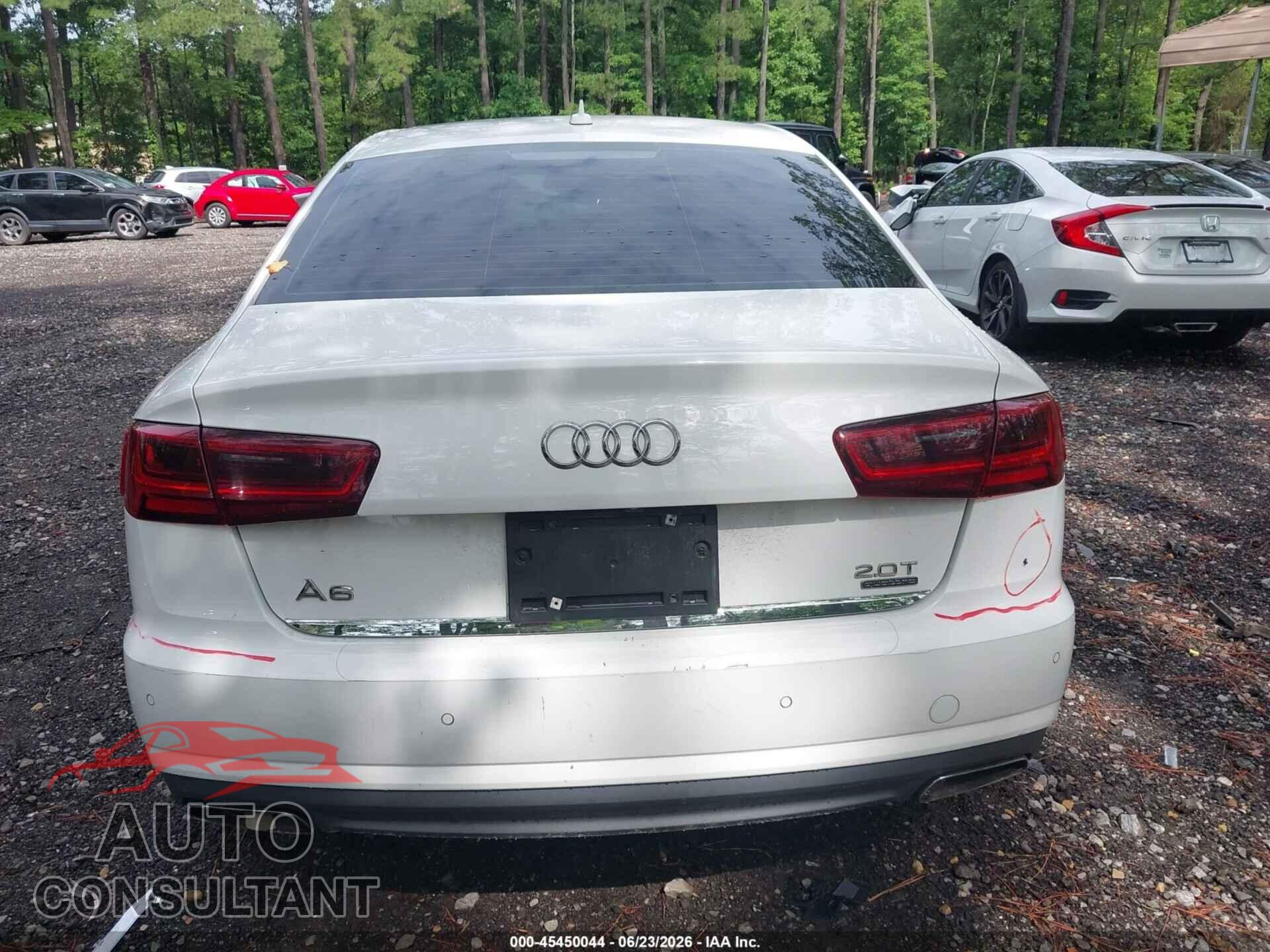 AUDI A6 2016 - WAUGFAFC2GN062269
