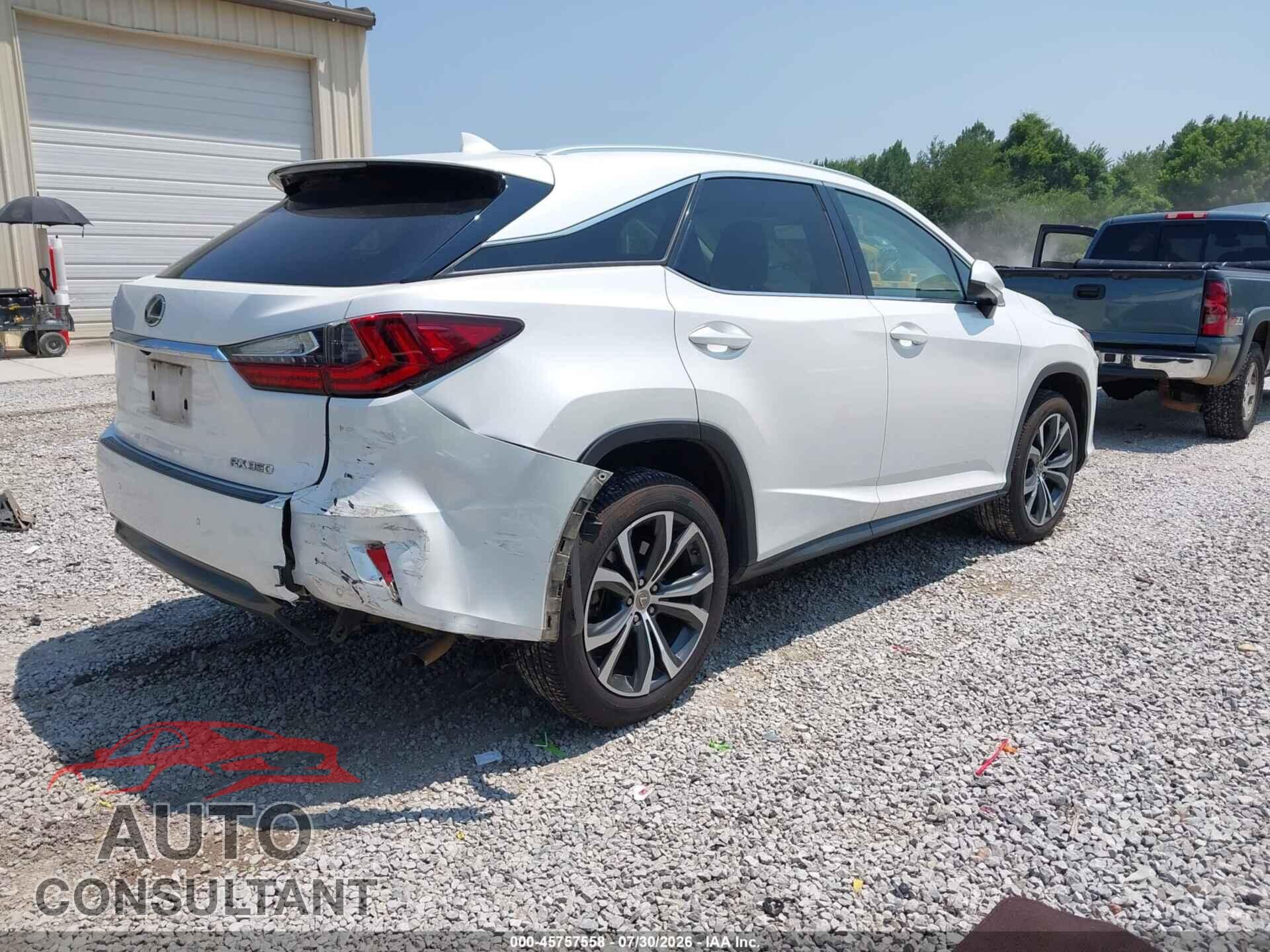 LEXUS RX 350 2017 - 2T2ZZMCA2HC049092