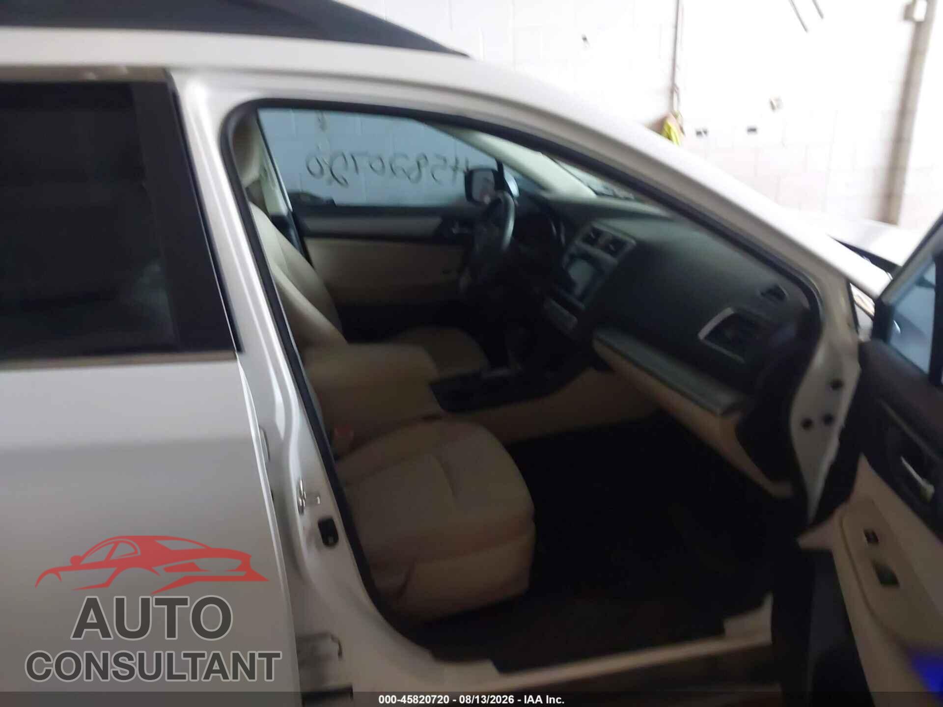 SUBARU OUTBACK 2016 - 4S4BSBCC7G3335491