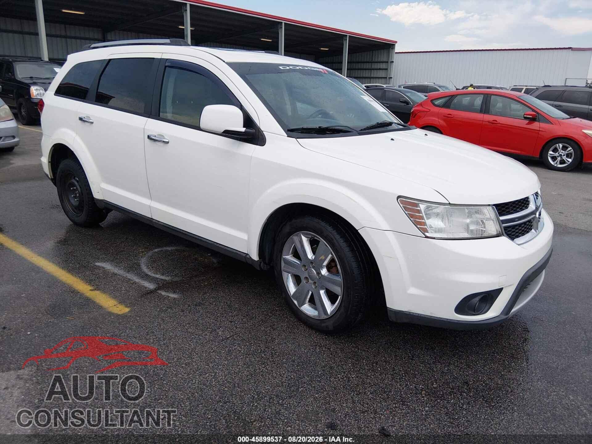 DODGE JOURNEY 2012 - 3C4PDDDG1CT170862