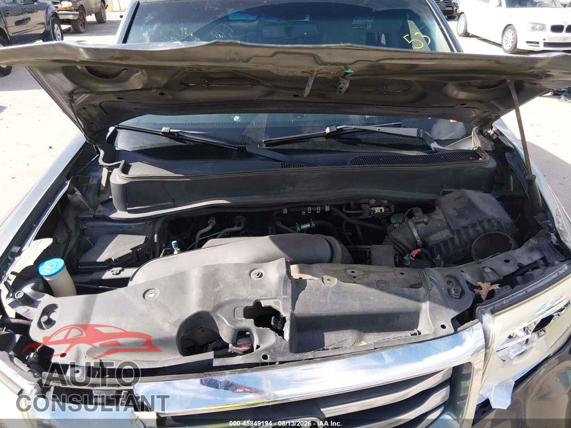 HONDA PILOT 2012 - 5FNYF3H77CB009983