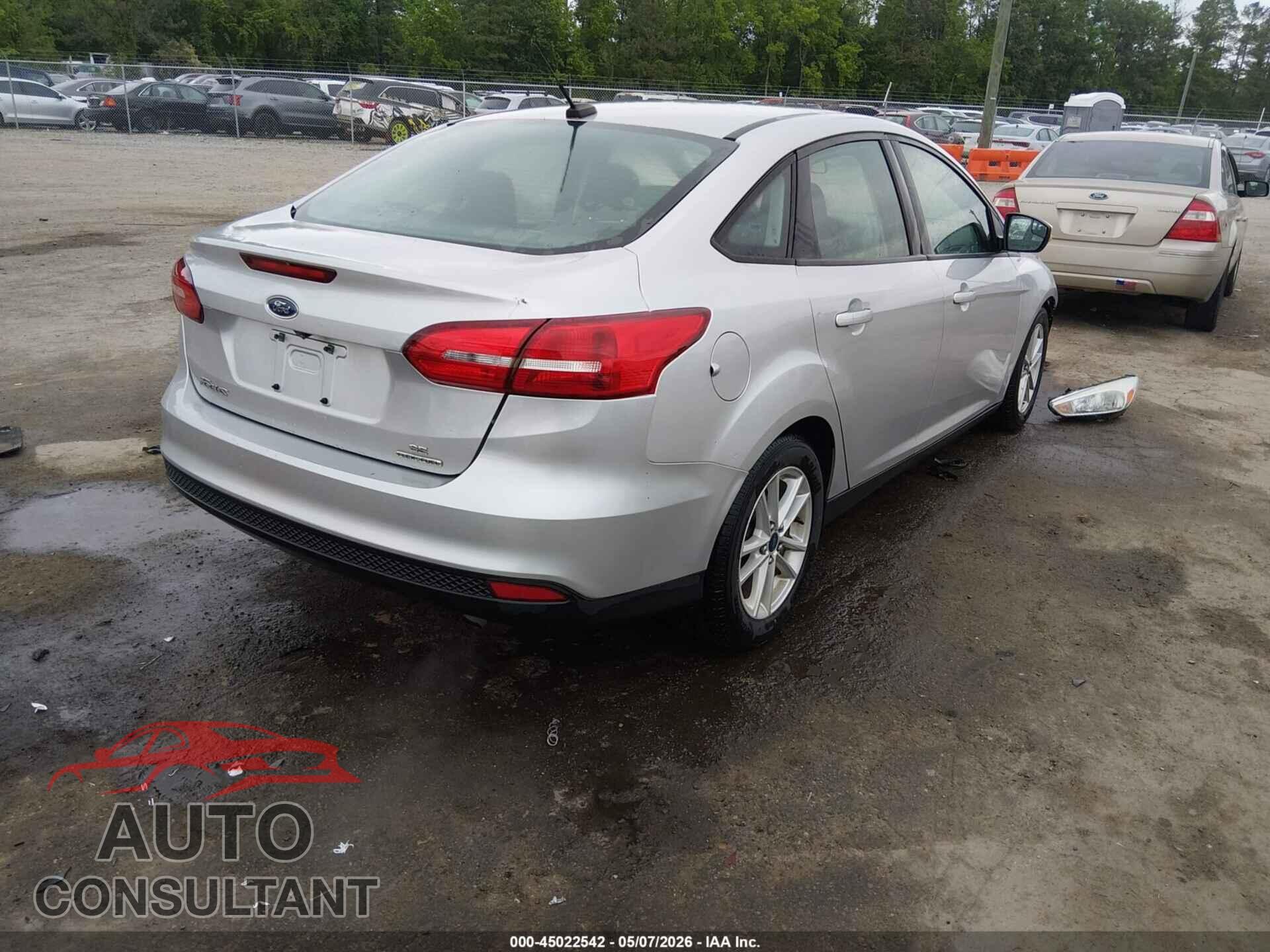 FORD FOCUS 2016 - 1FADP3F29GL267191