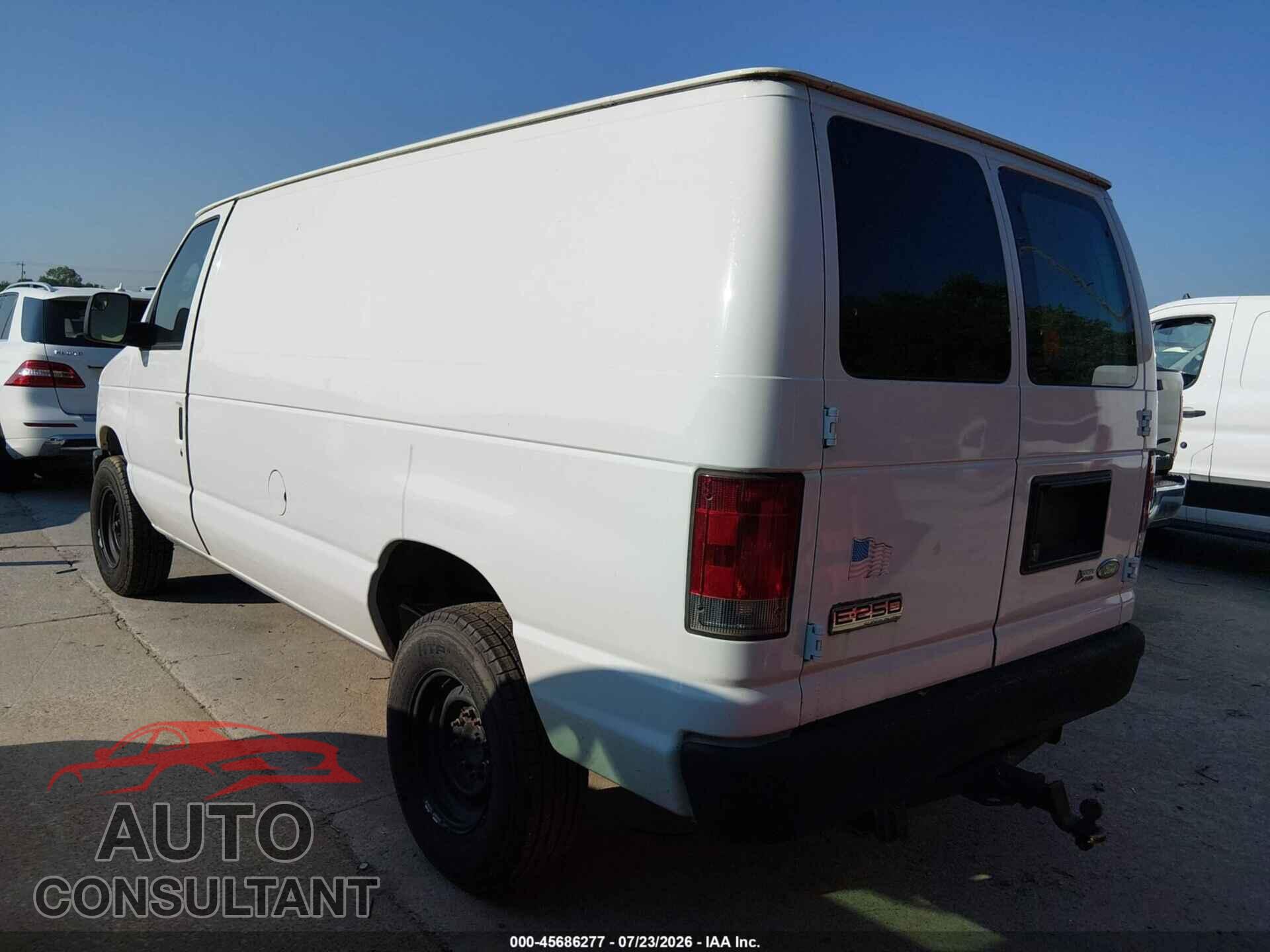 FORD E-250 2010 - 1FTNE2EW0ADA68647