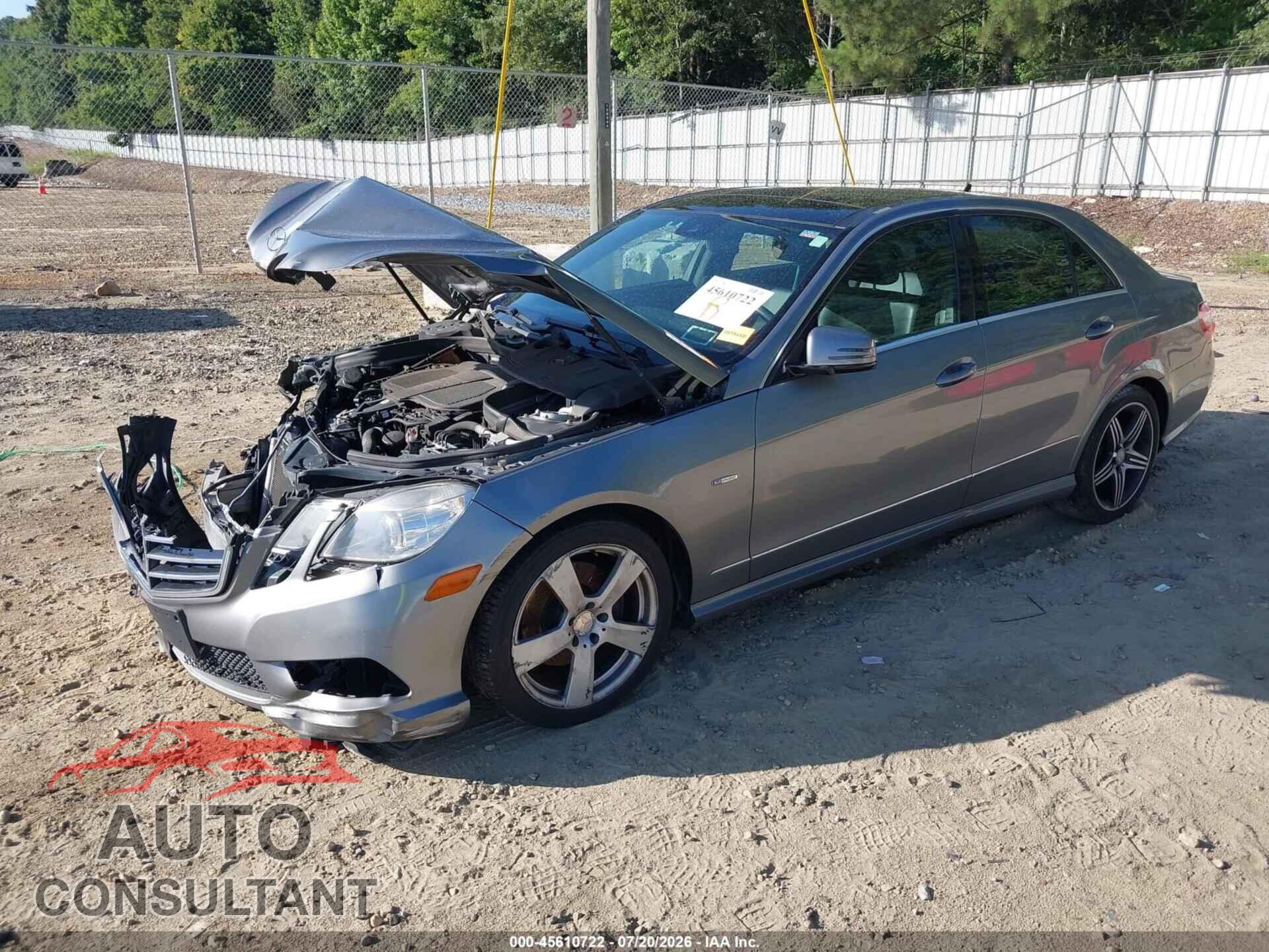 MERCEDES-BENZ E 350 2012 - WDDHF8JB4CA597030