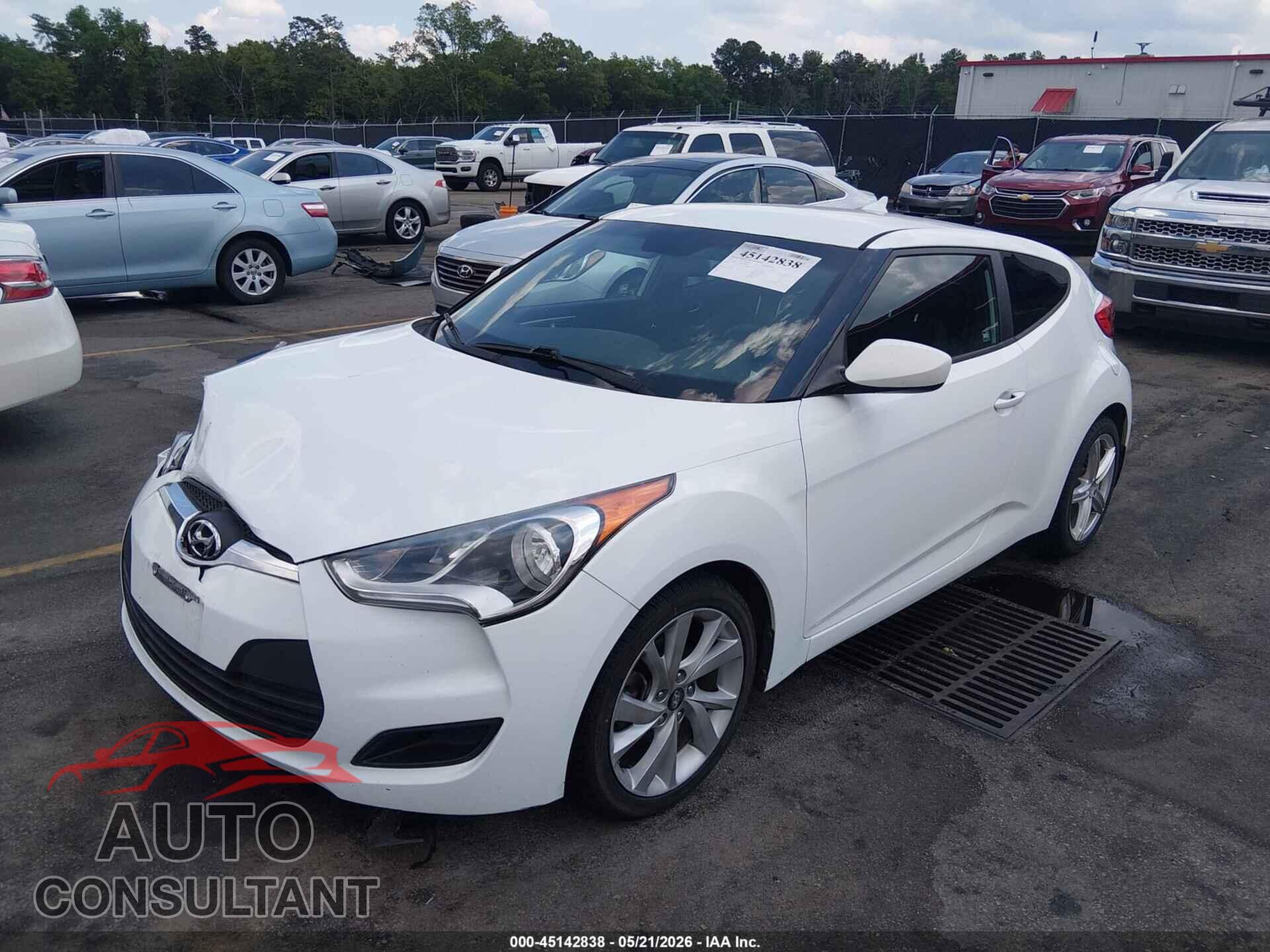 HYUNDAI VELOSTER 2016 - KMHTC6AD6GU256182