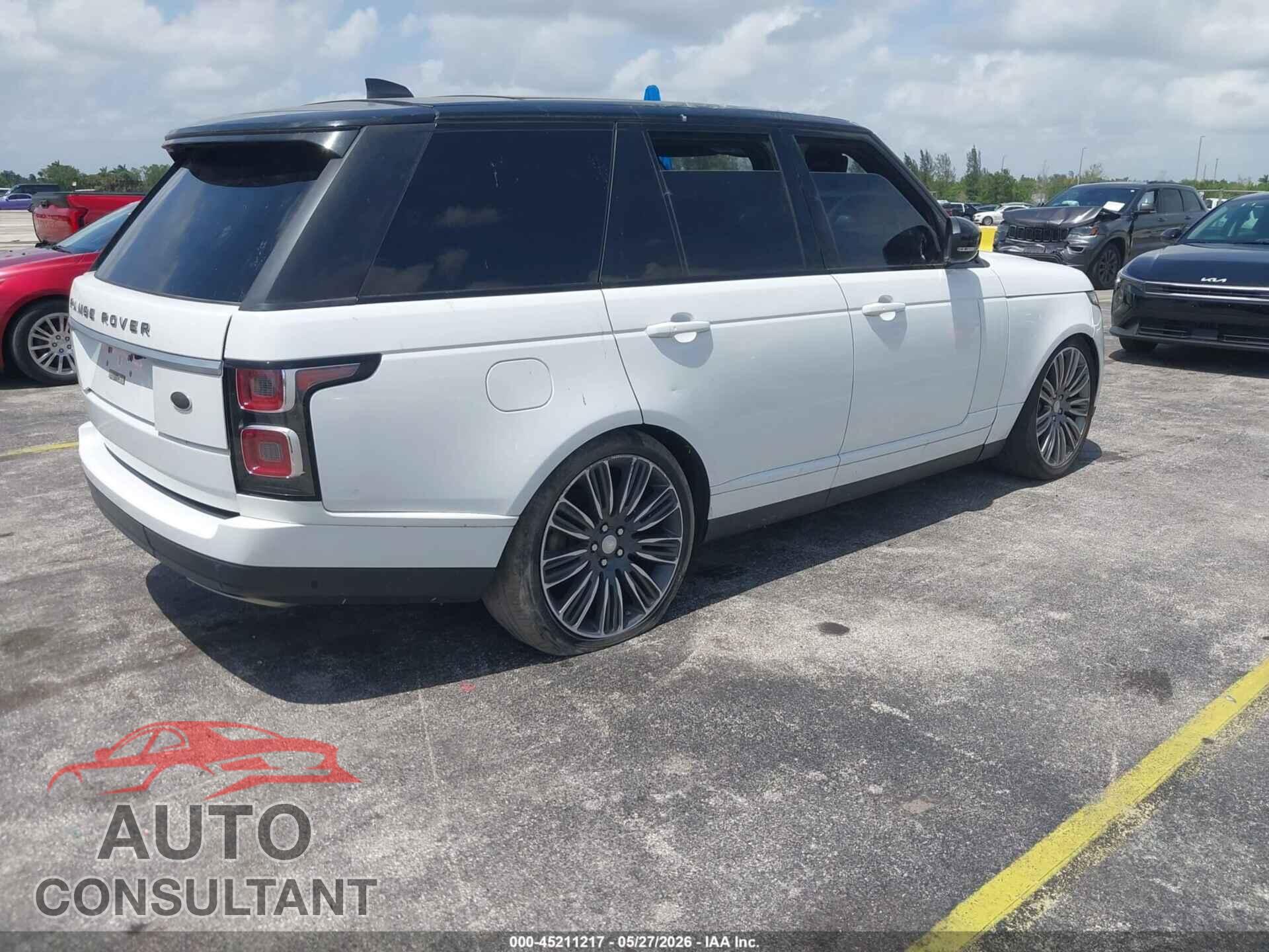 LAND ROVER RANGE ROVER 2019 - SALGS2SV3KA525296