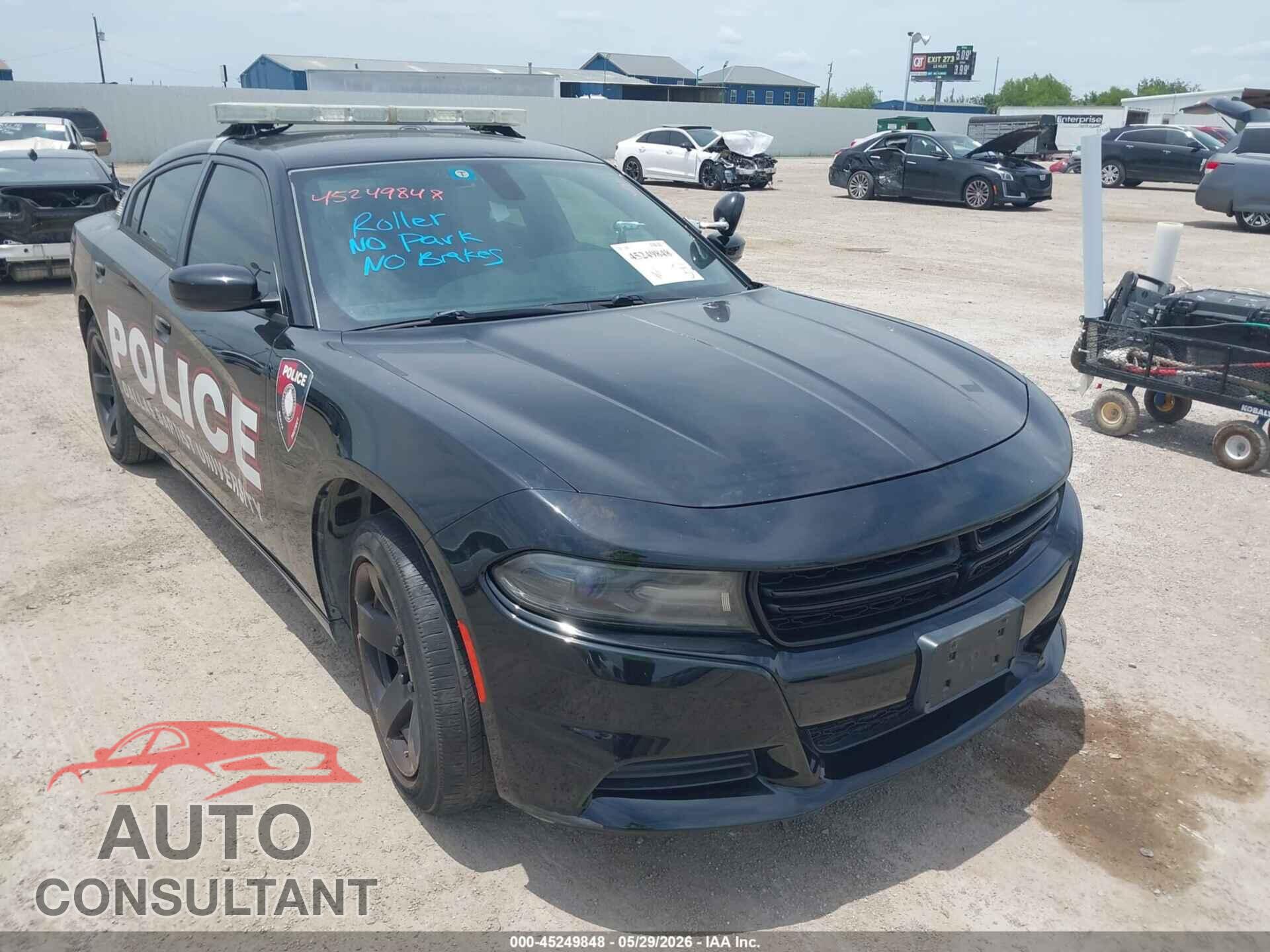 DODGE CHARGER 2016 - 2C3CDXAT0GH188564