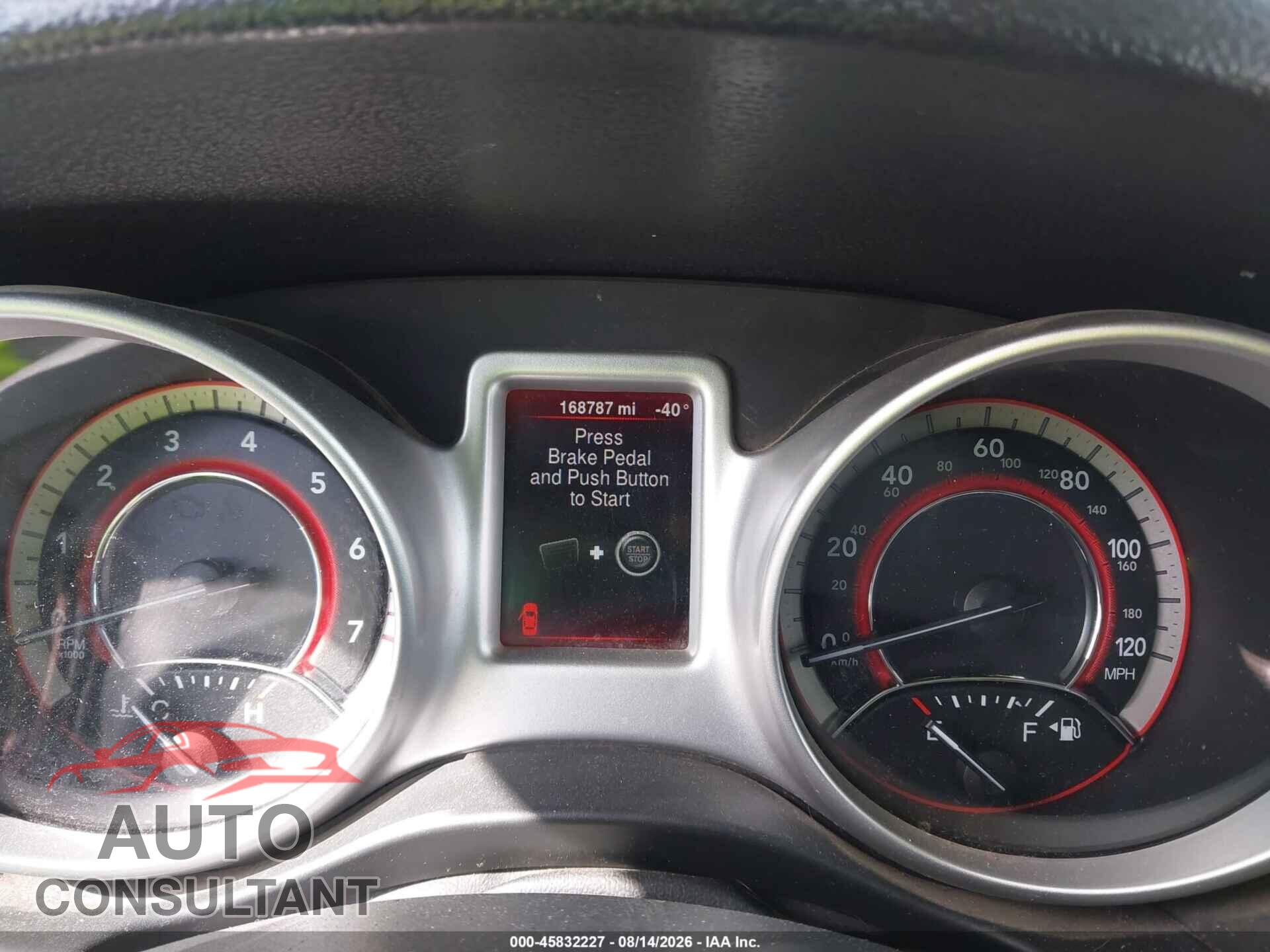 DODGE JOURNEY 2015 - 3C4PDCBG8FT658398