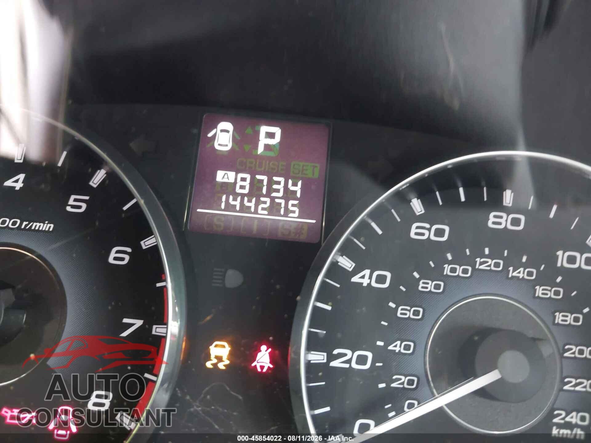 SUBARU LEGACY 2011 - 4S3BMCC68B3255205