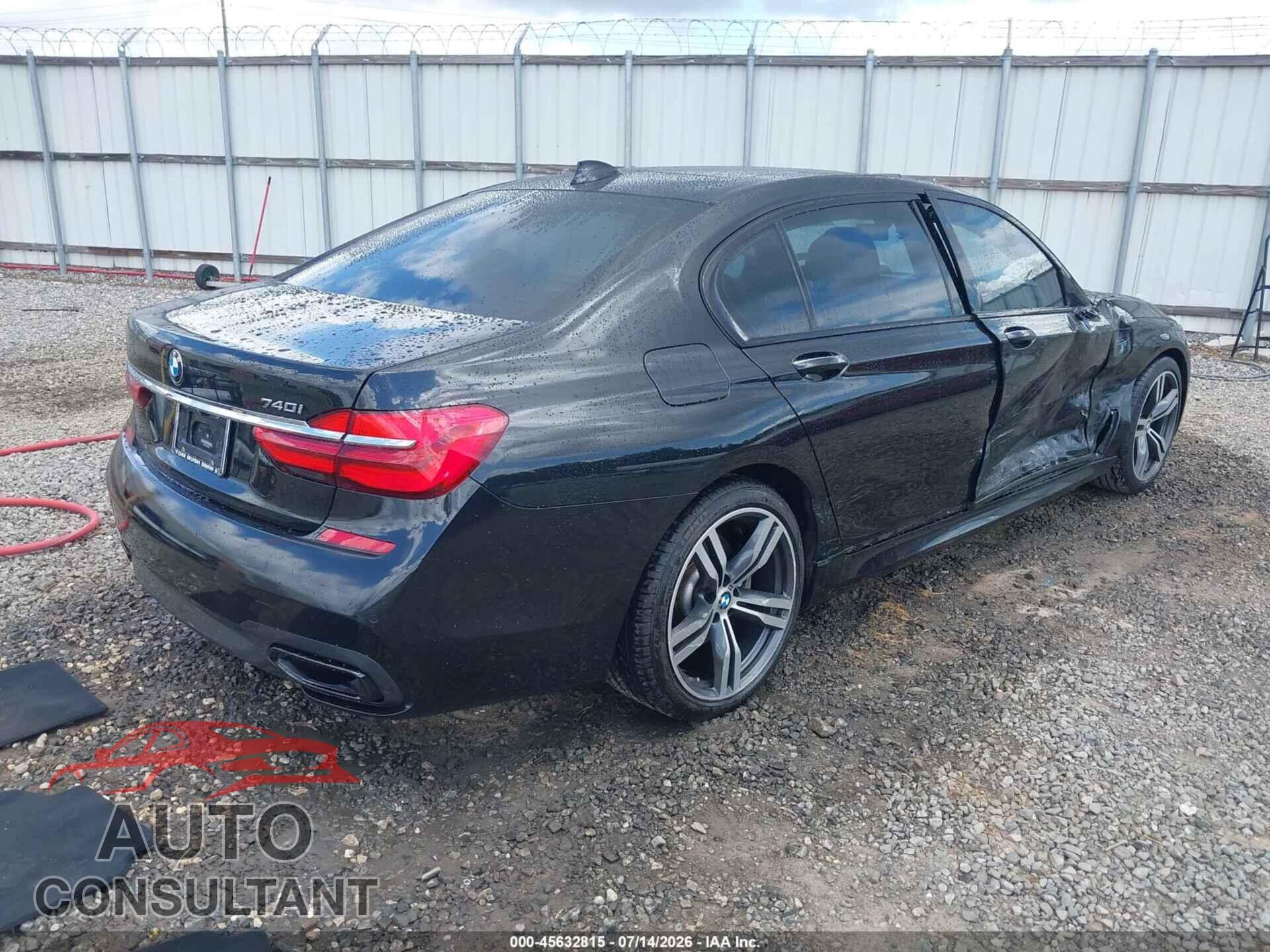 BMW 740I 2019 - WBA7E2C50KB218558