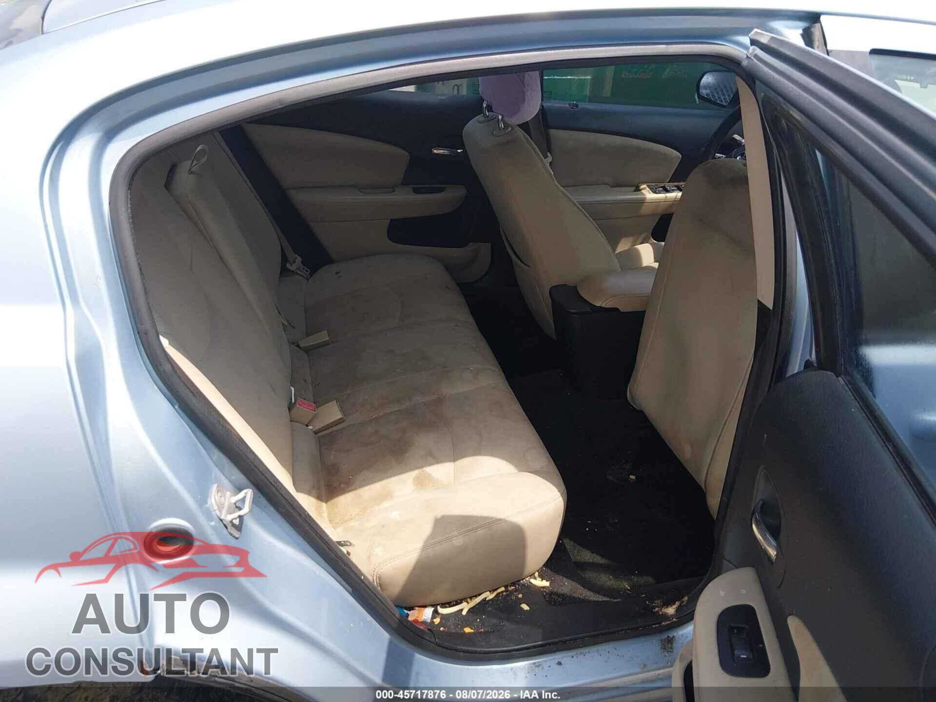 DODGE AVENGER 2013 - 1C3CDZAB6DN700835