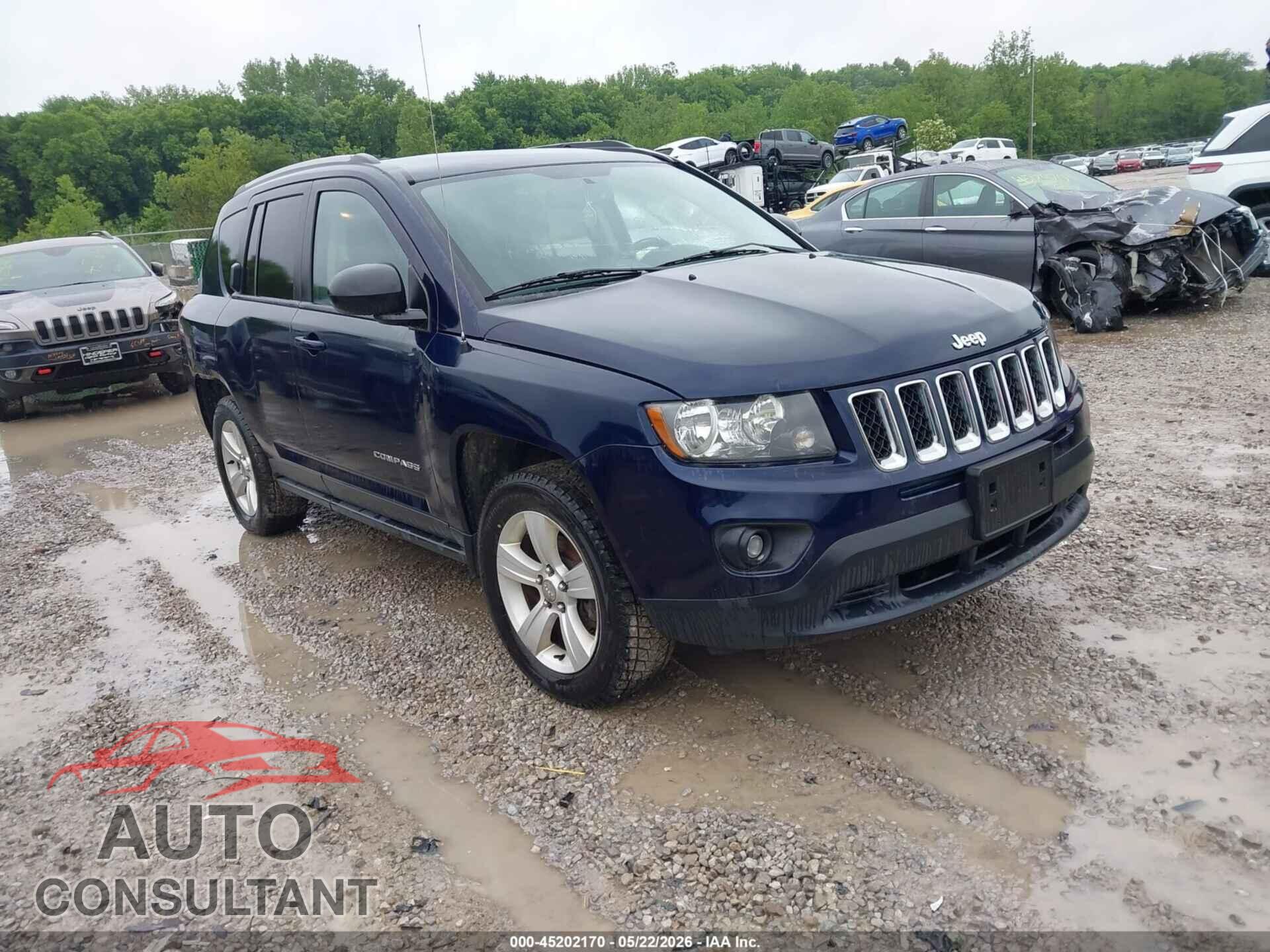 JEEP COMPASS 2017 - 1C4NJDBBXHD106310