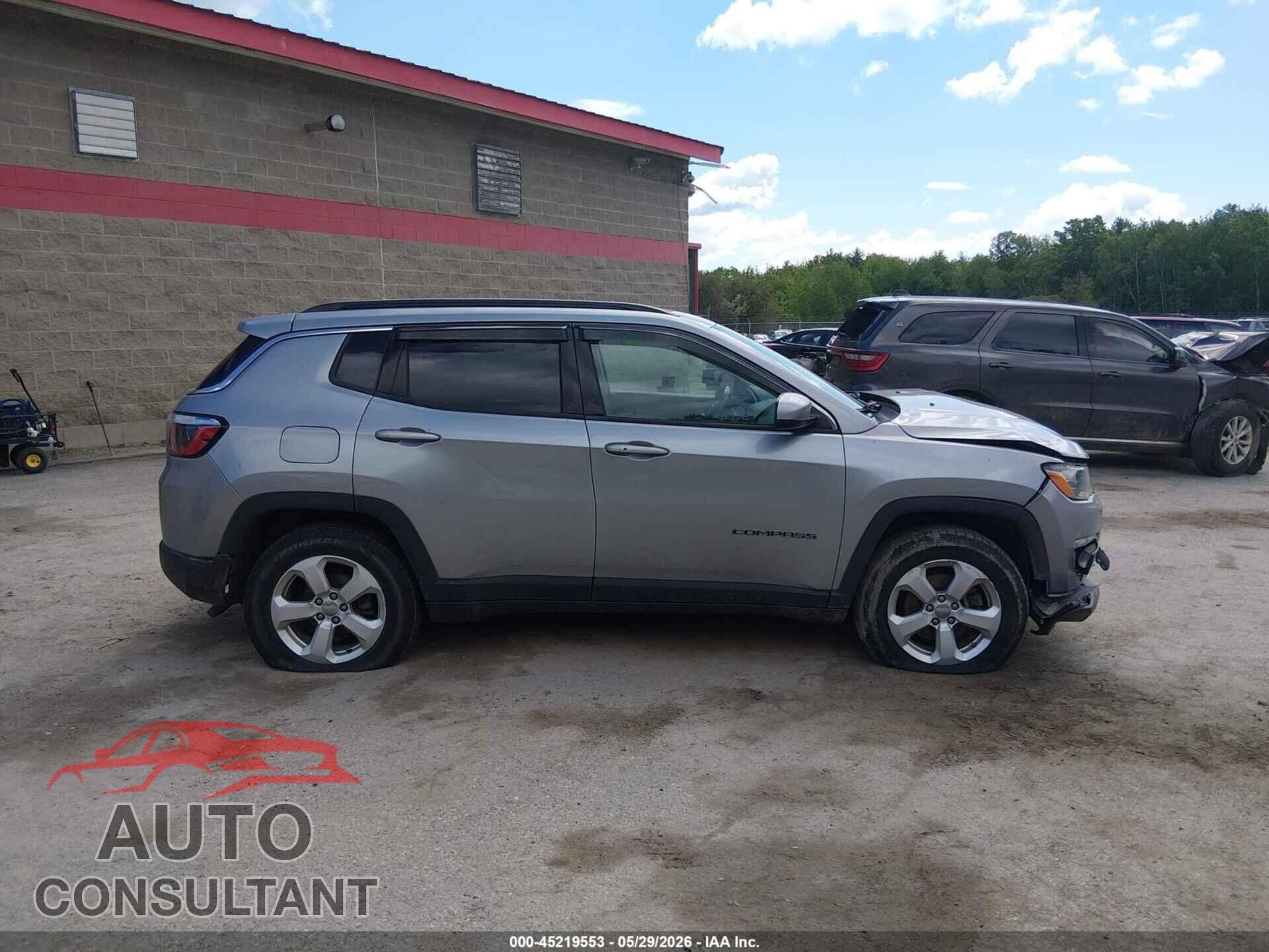 JEEP NEW COMPASS 2017 - 3C4NJDBB6HT665072