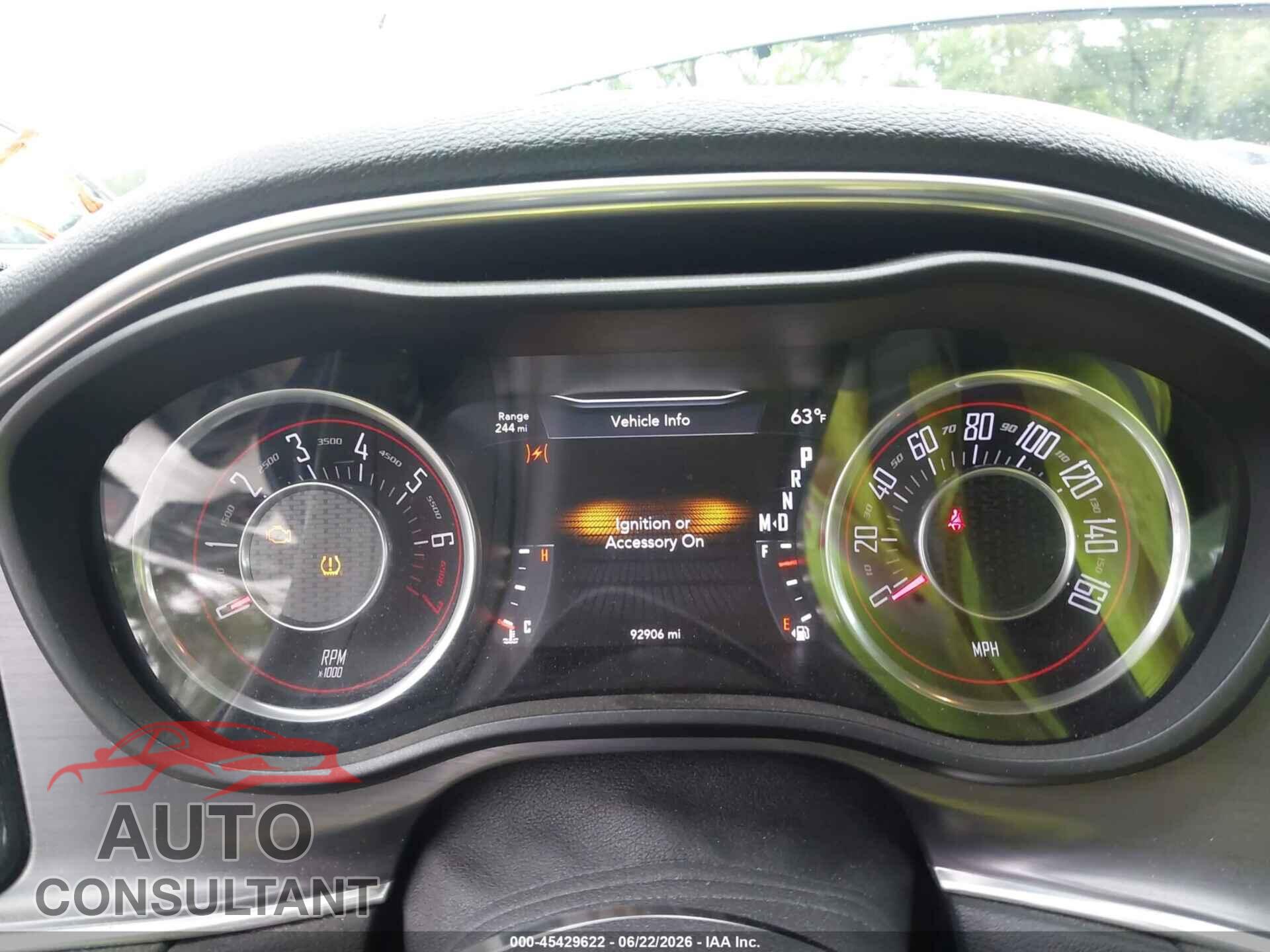 DODGE CHALLENGER 2015 - 2C3CDZAG9FH839901