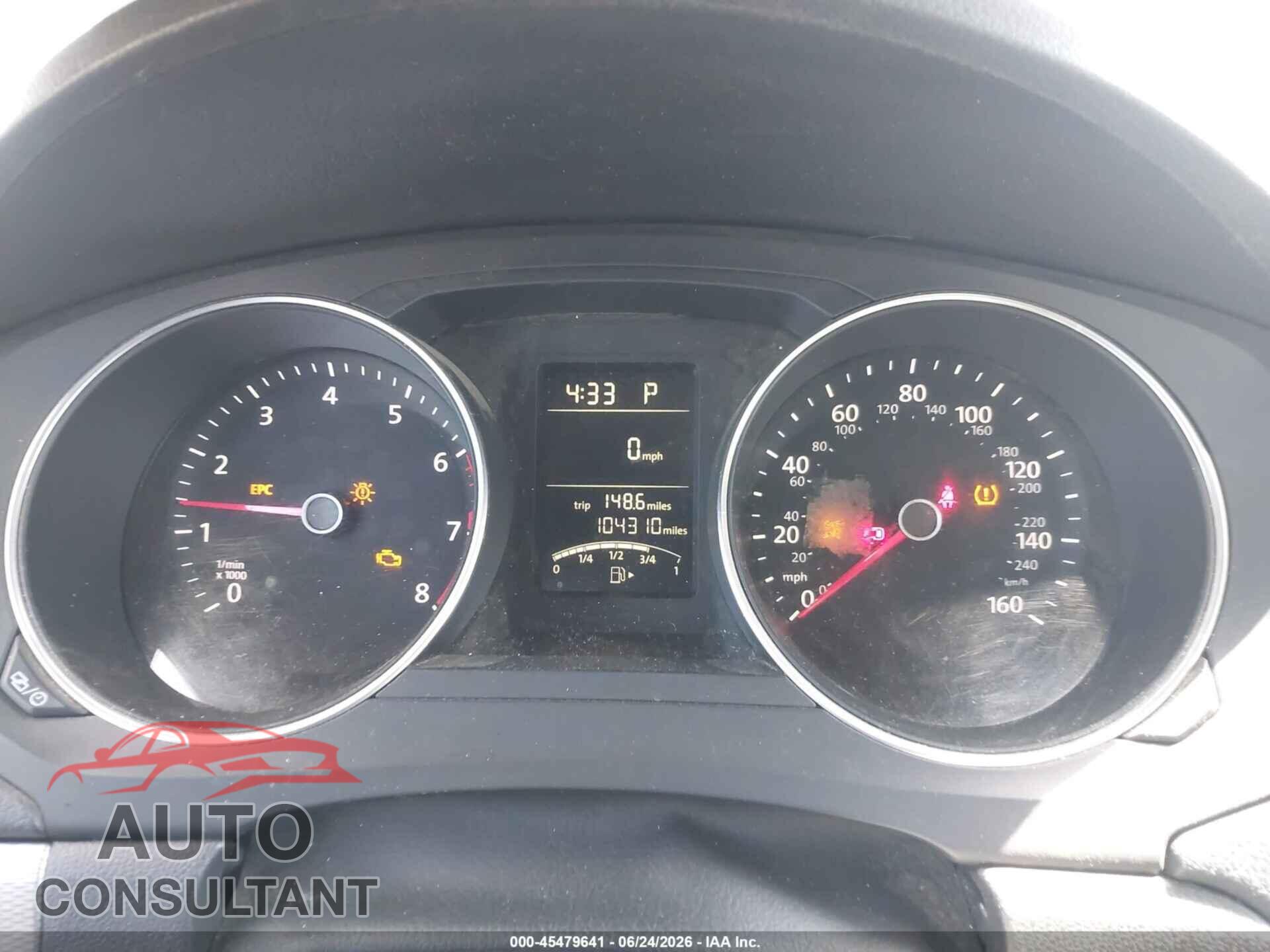 VOLKSWAGEN JETTA 2017 - 3VW2B7AJ0HM377033