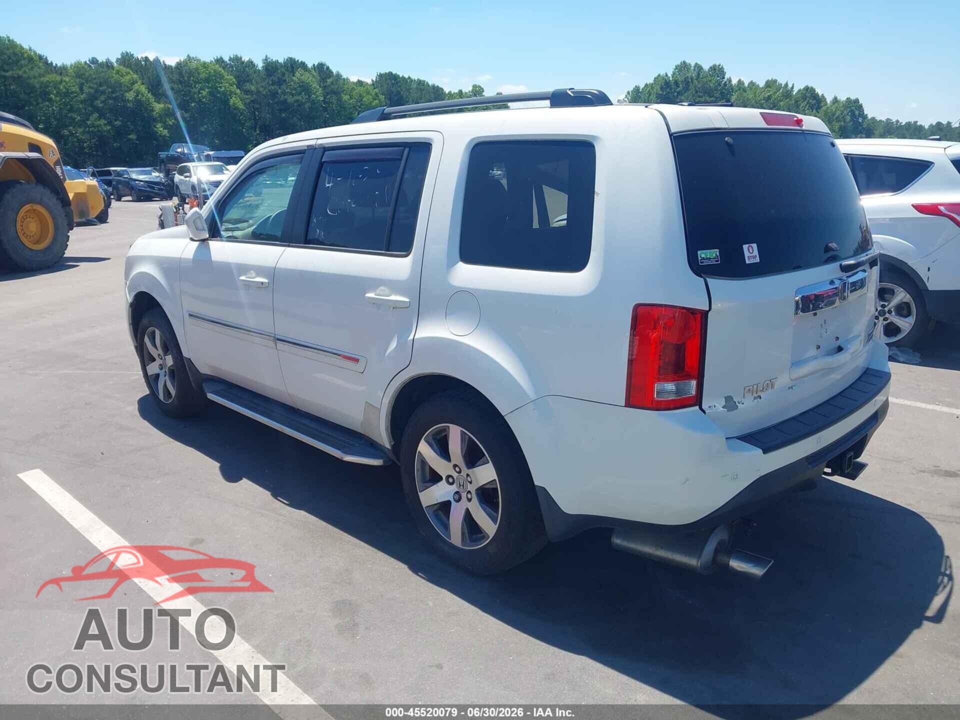 HONDA PILOT 2013 - 5FNYF4H9XDB049242