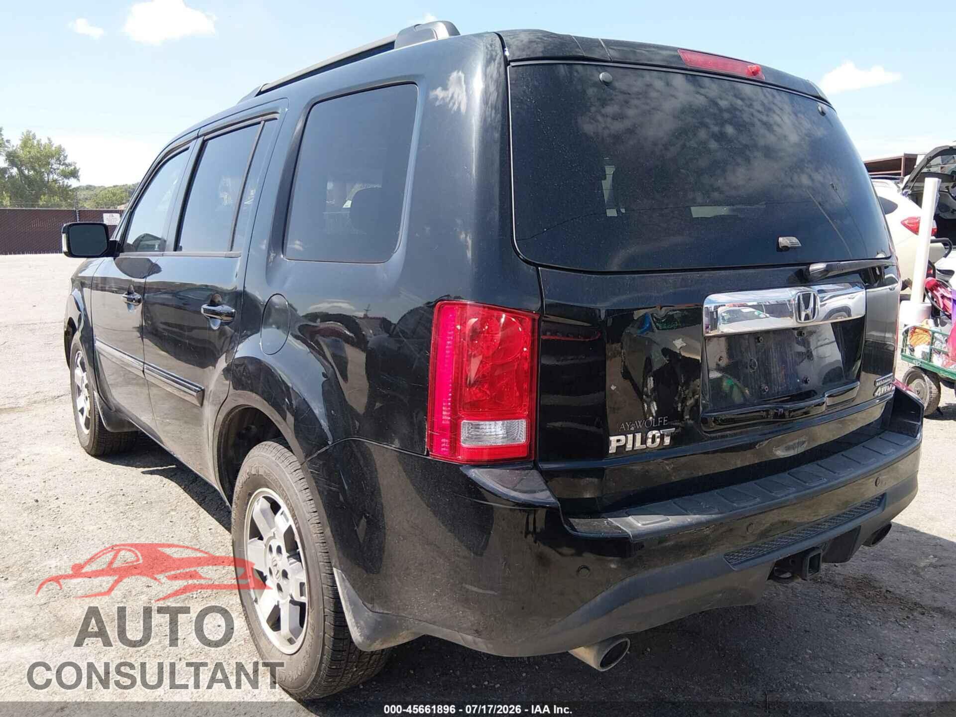 HONDA PILOT 2011 - 5FNYF4H97BB102749