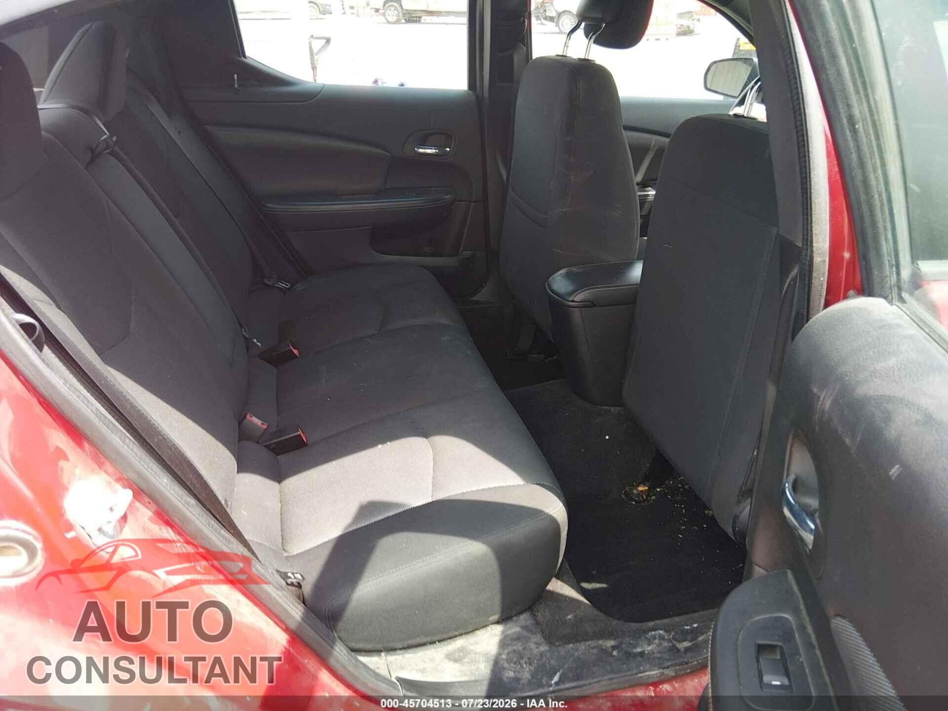 DODGE AVENGER 2013 - 1C3CDZAG6DN757614