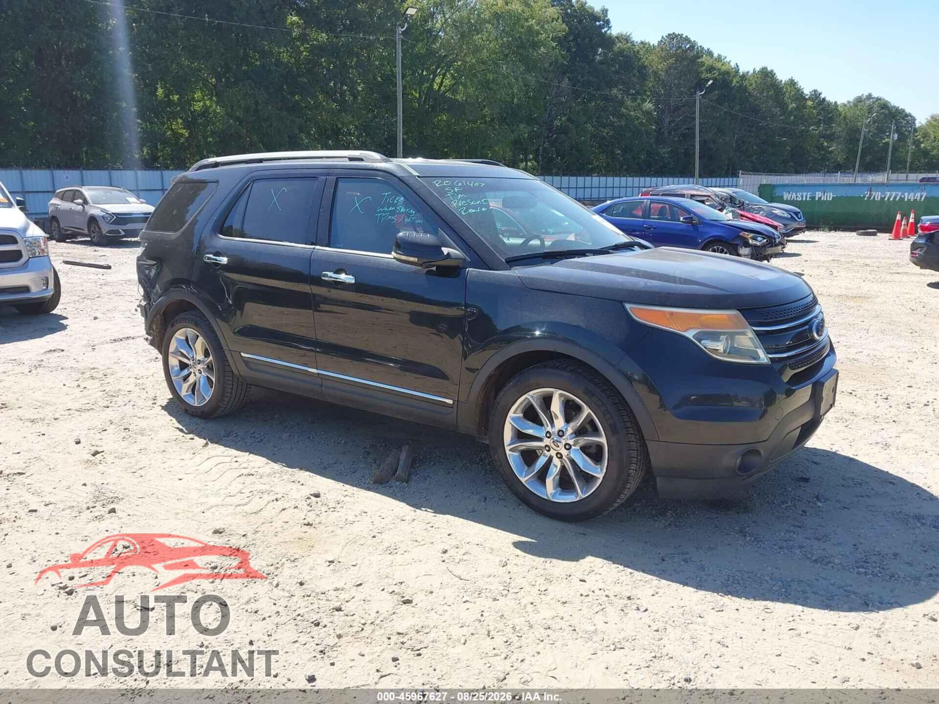 FORD EXPLORER 2011 - 1FMHK7F81BGA09248