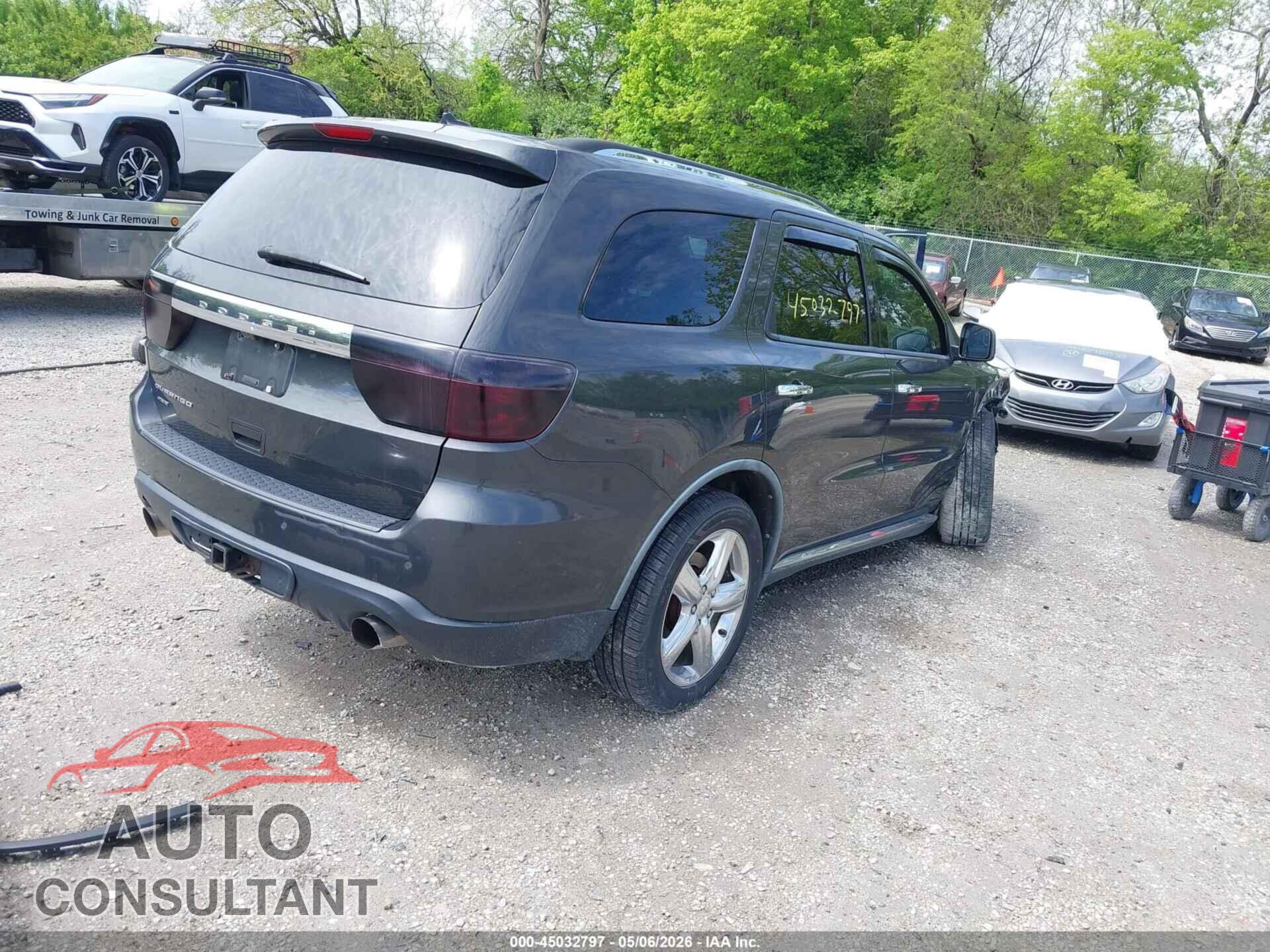 DODGE DURANGO 2011 - 1D4SE5GT5BC650020