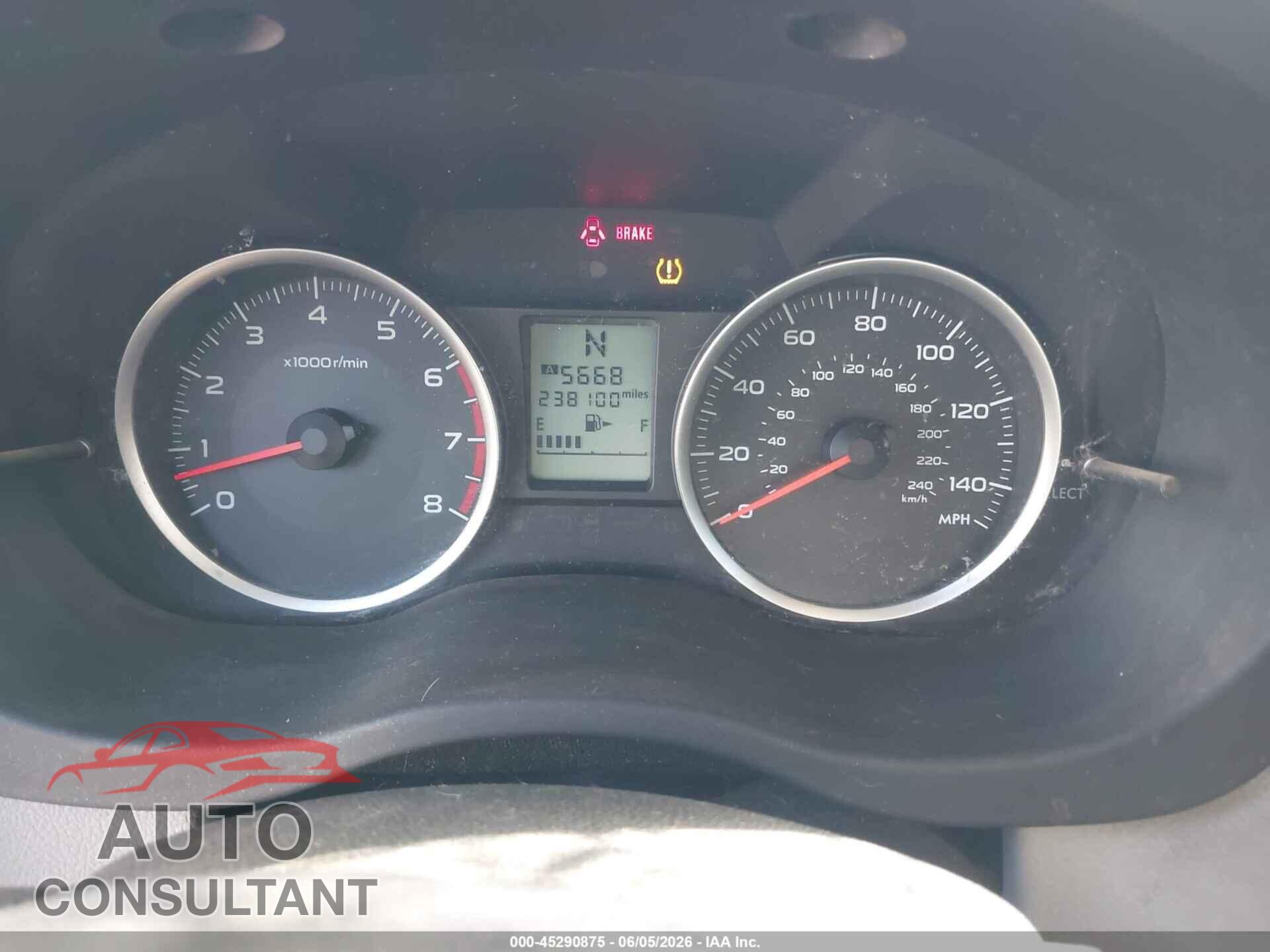 SUBARU FORESTER 2014 - JF2SJADC0EH404023