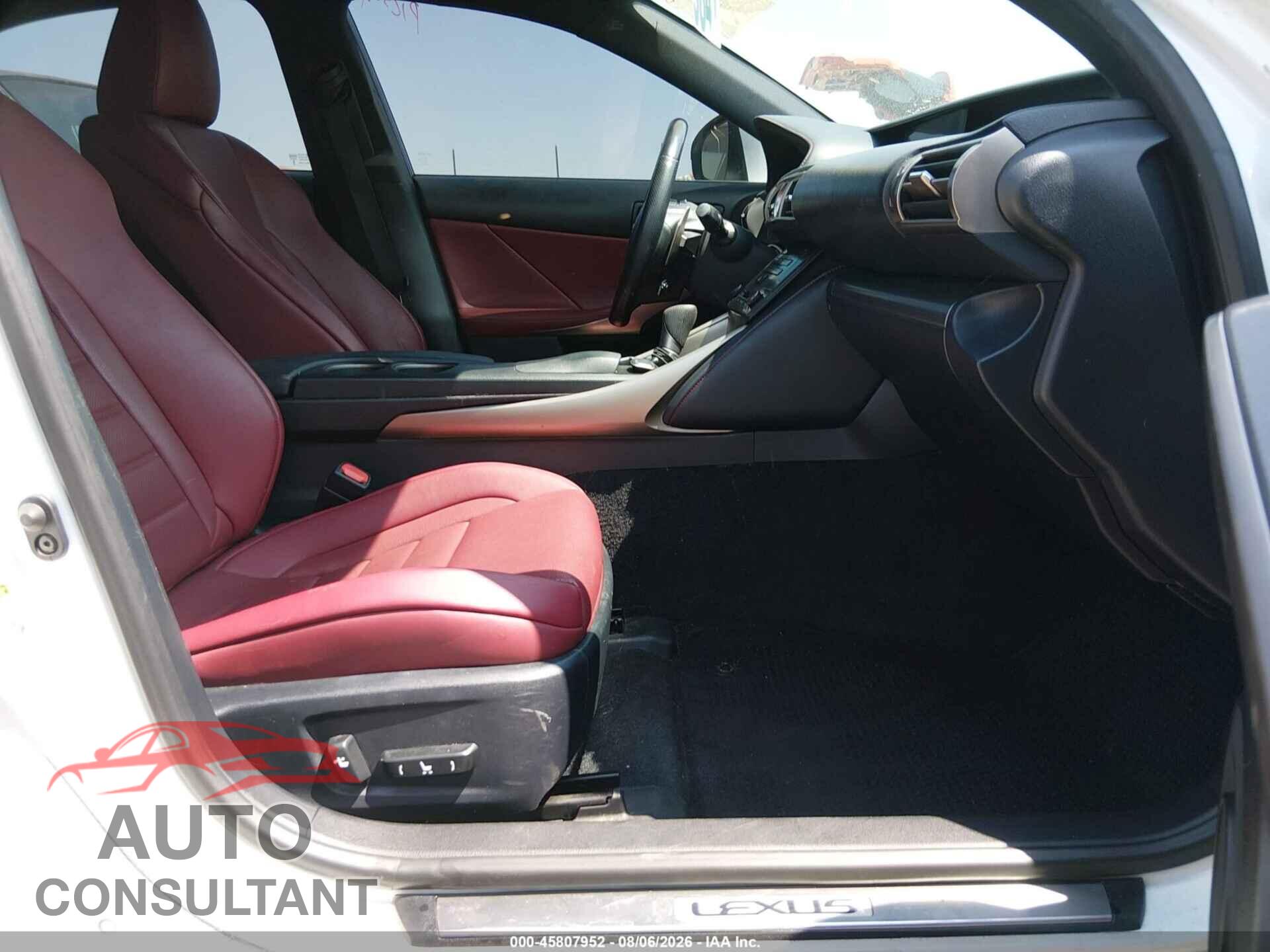 LEXUS IS 250 2014 - JTHCF1D27E5010806