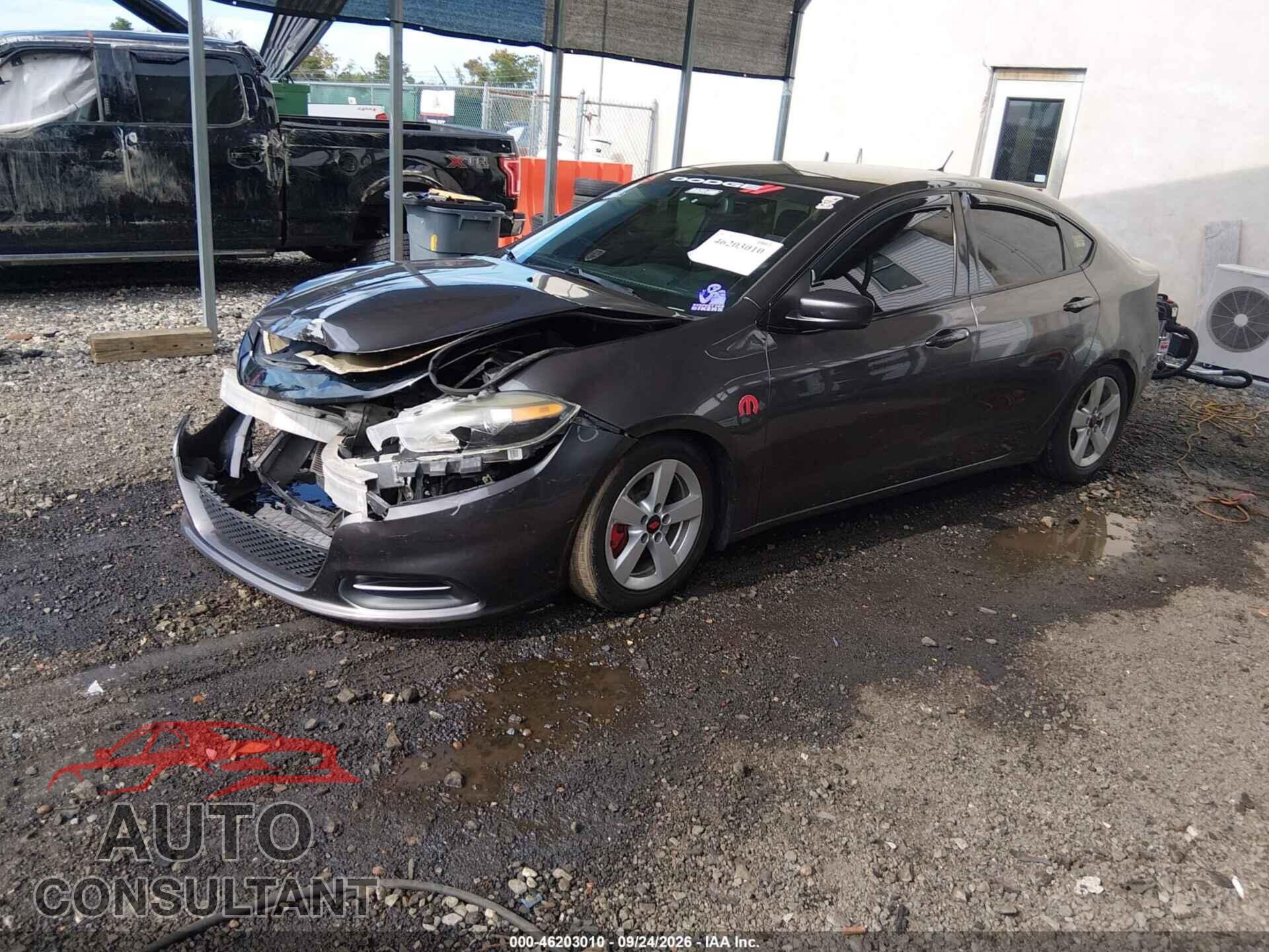 DODGE DART 2015 - 1C3CDFBB6FD158822