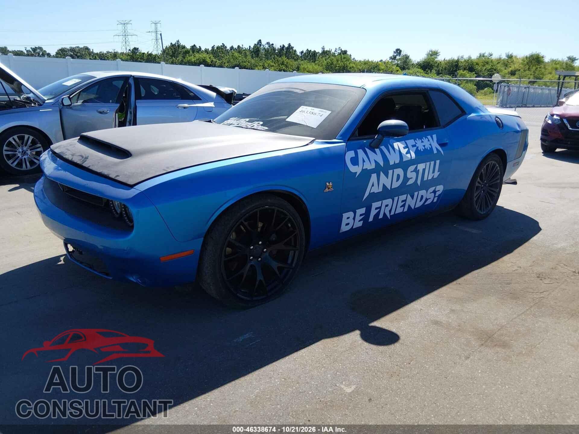 DODGE CHALLENGER 2016 - 2C3CDZFJ2GH271397
