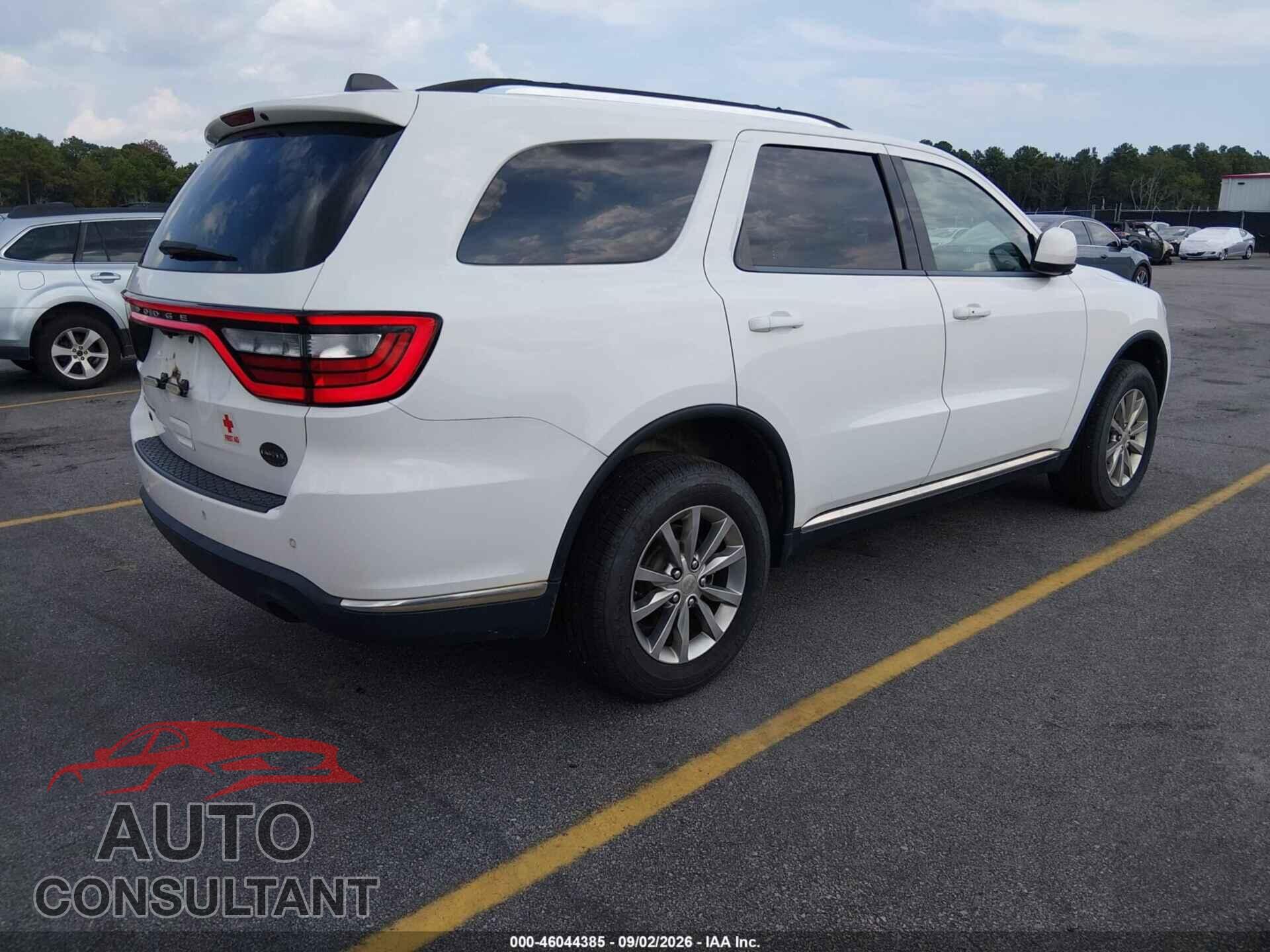 DODGE DURANGO 2018 - 1C4RDJAG3JC210265