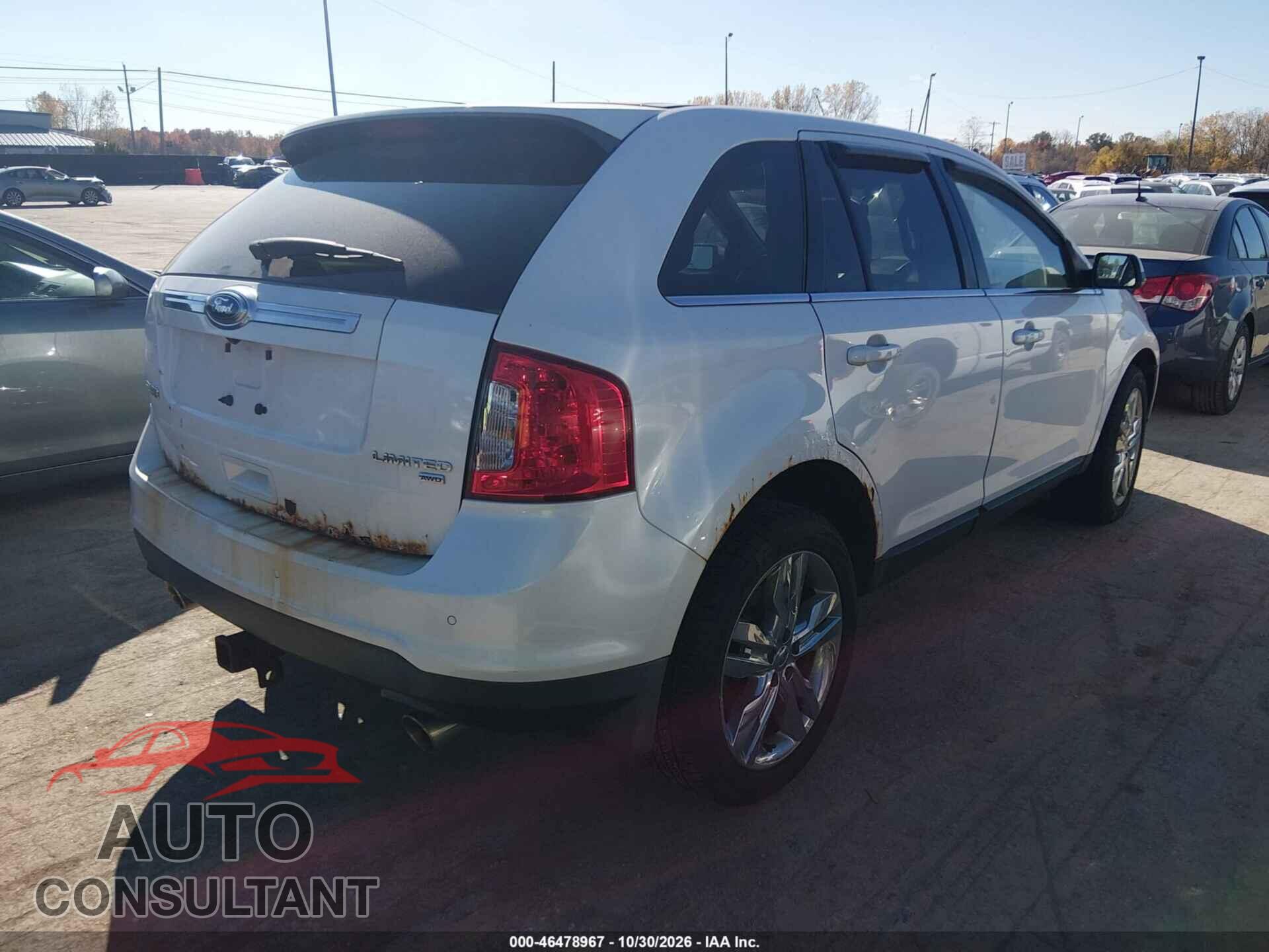 FORD EDGE 2012 - 2FMDK4KC1CBA74780
