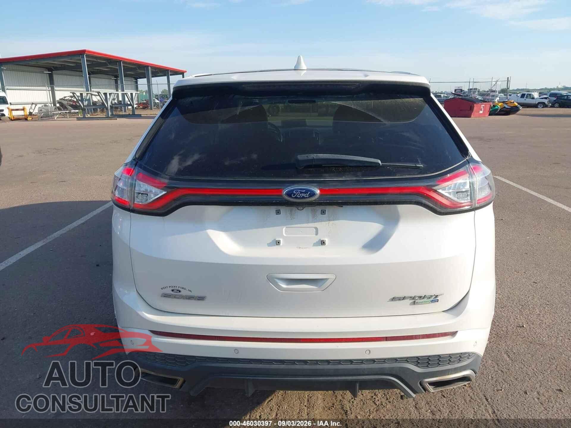 FORD EDGE 2017 - 2FMPK4APXHBB02603