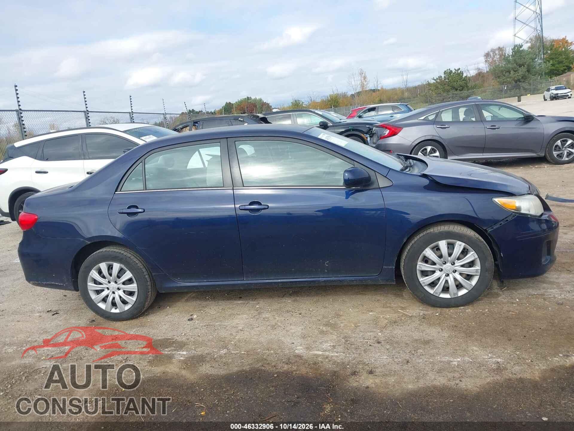 TOYOTA COROLLA 2013 - 2T1BU4EE6DC972741