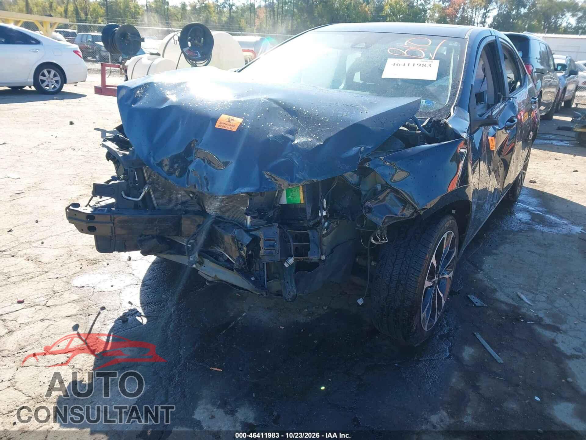 TOYOTA COROLLA 2017 - 2T1BURHE6HC822885