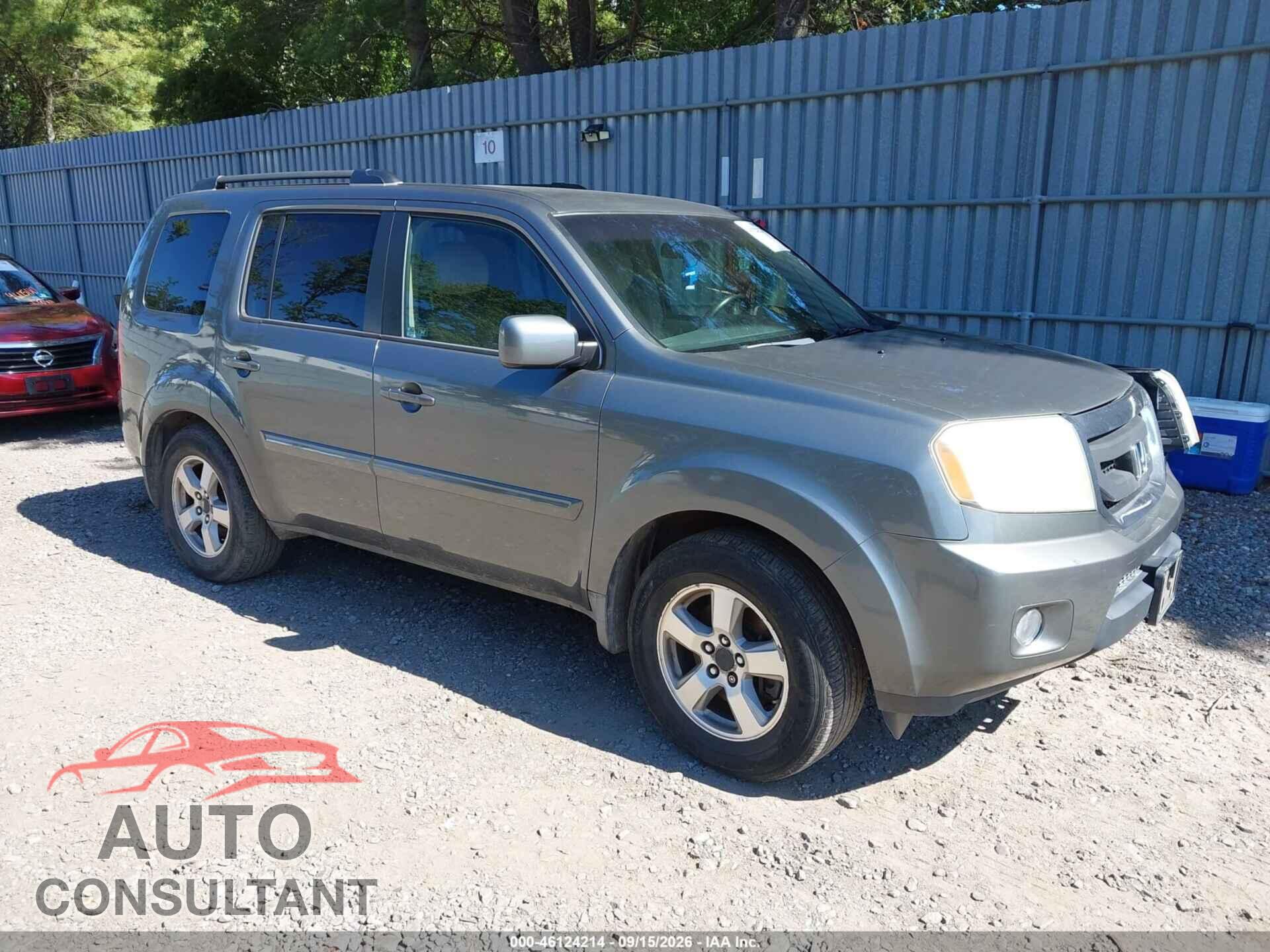 HONDA PILOT 2009 - 5FNYF48419B004556