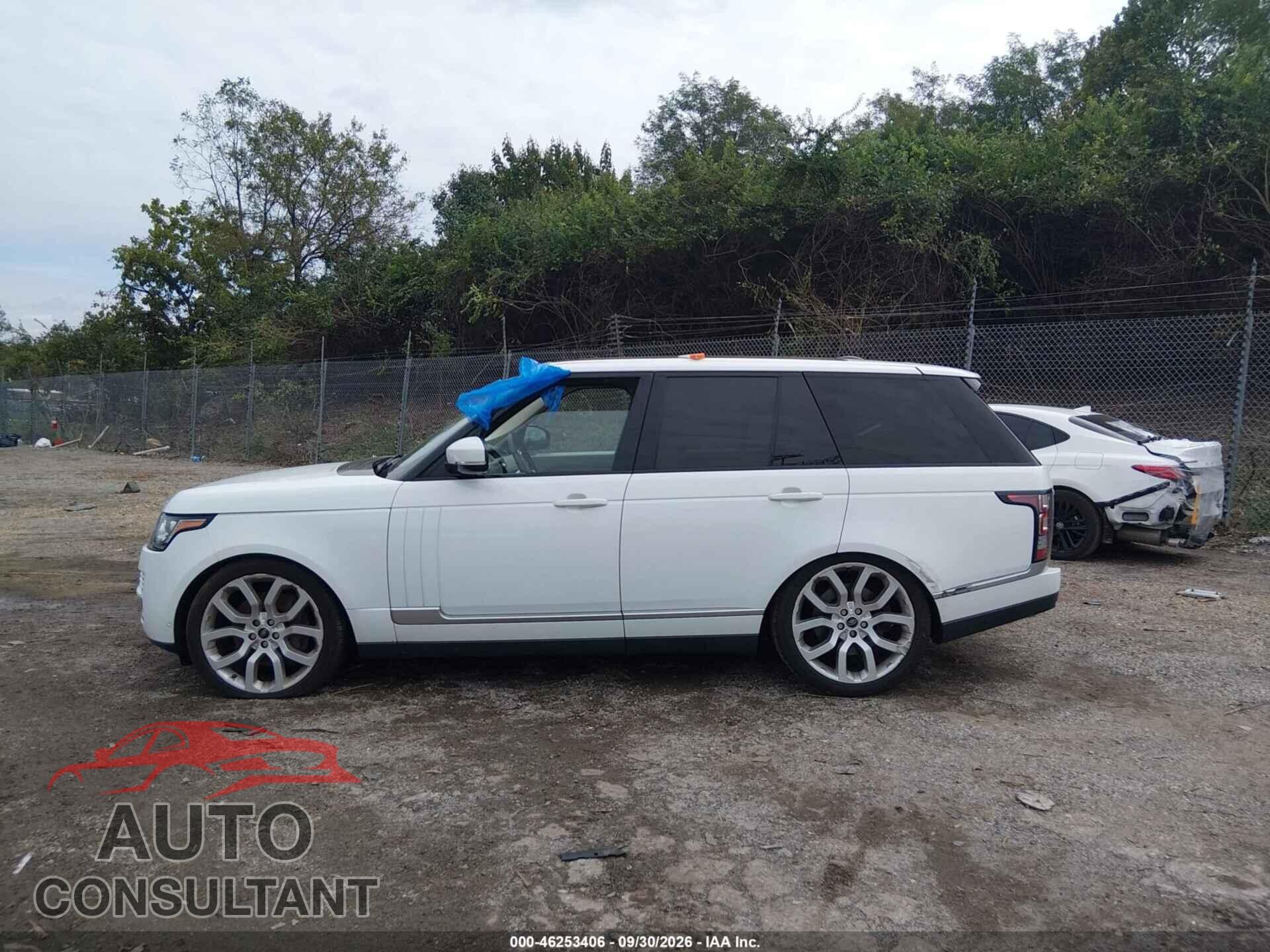 LAND ROVER RANGE ROVER 2013 - SALGS2DF6DA111549