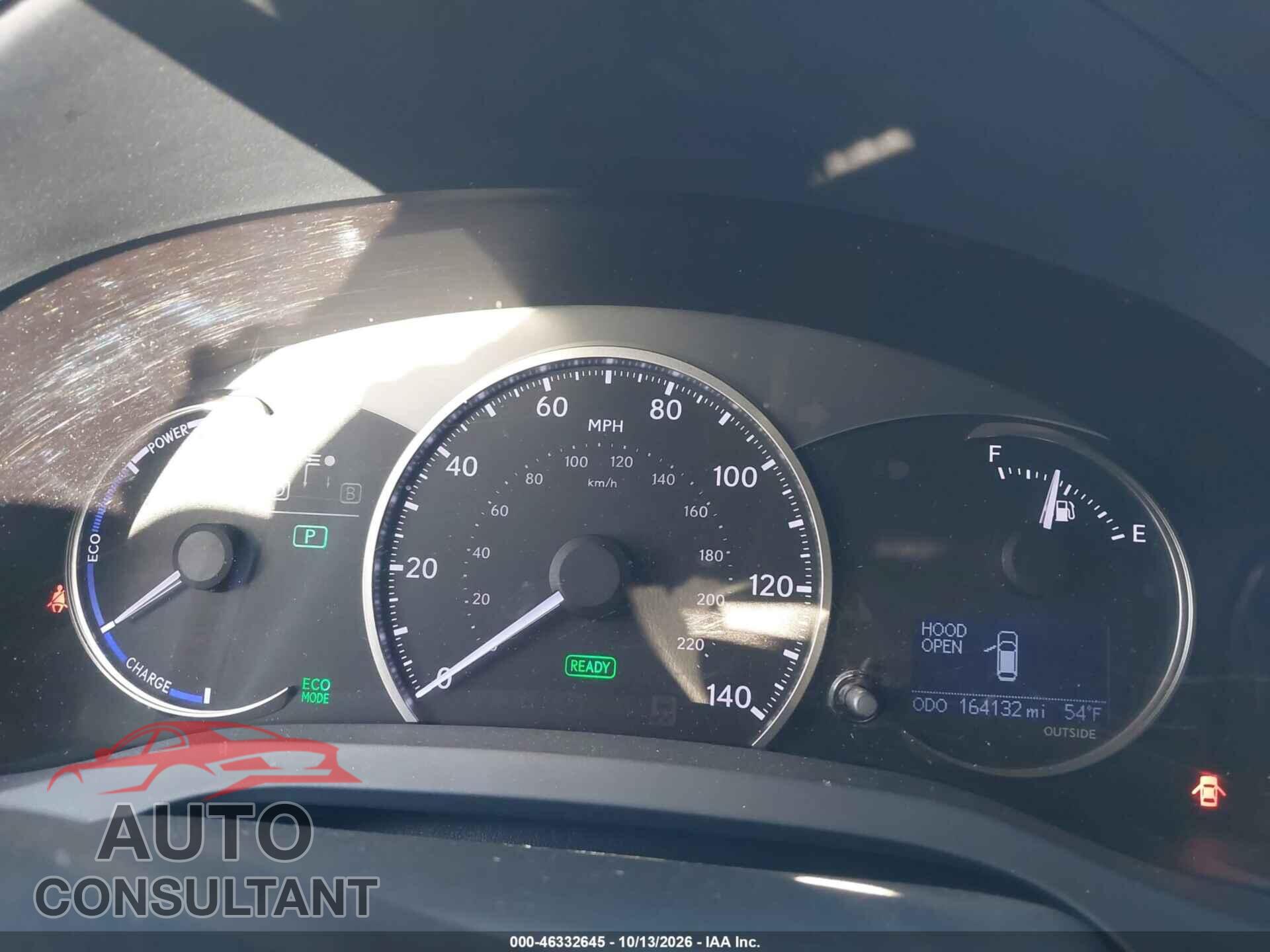 LEXUS CT 200H 2014 - JTHKD5BH8E2186653