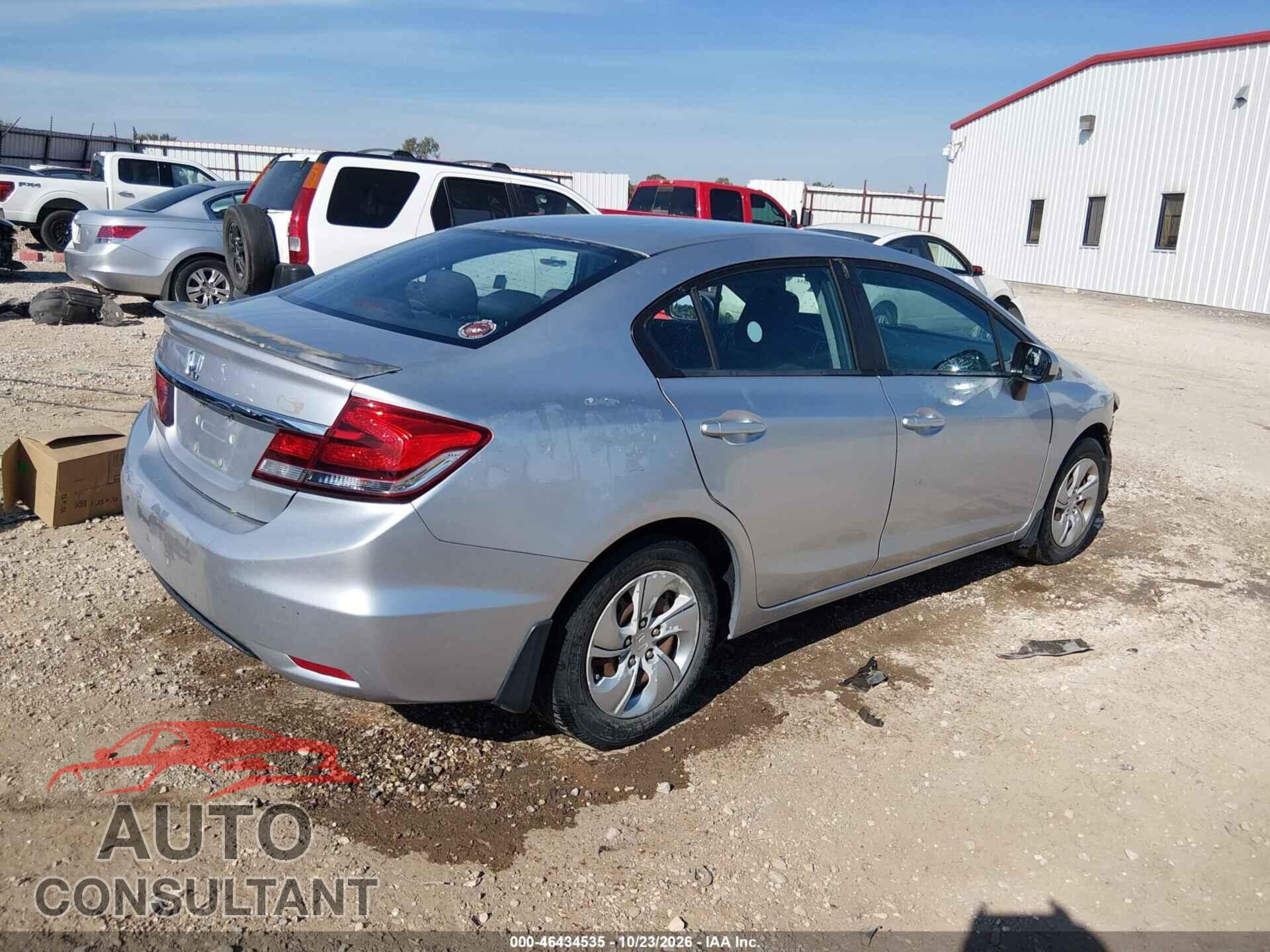 HONDA CIVIC 2014 - 19XFB2F5XEE076780
