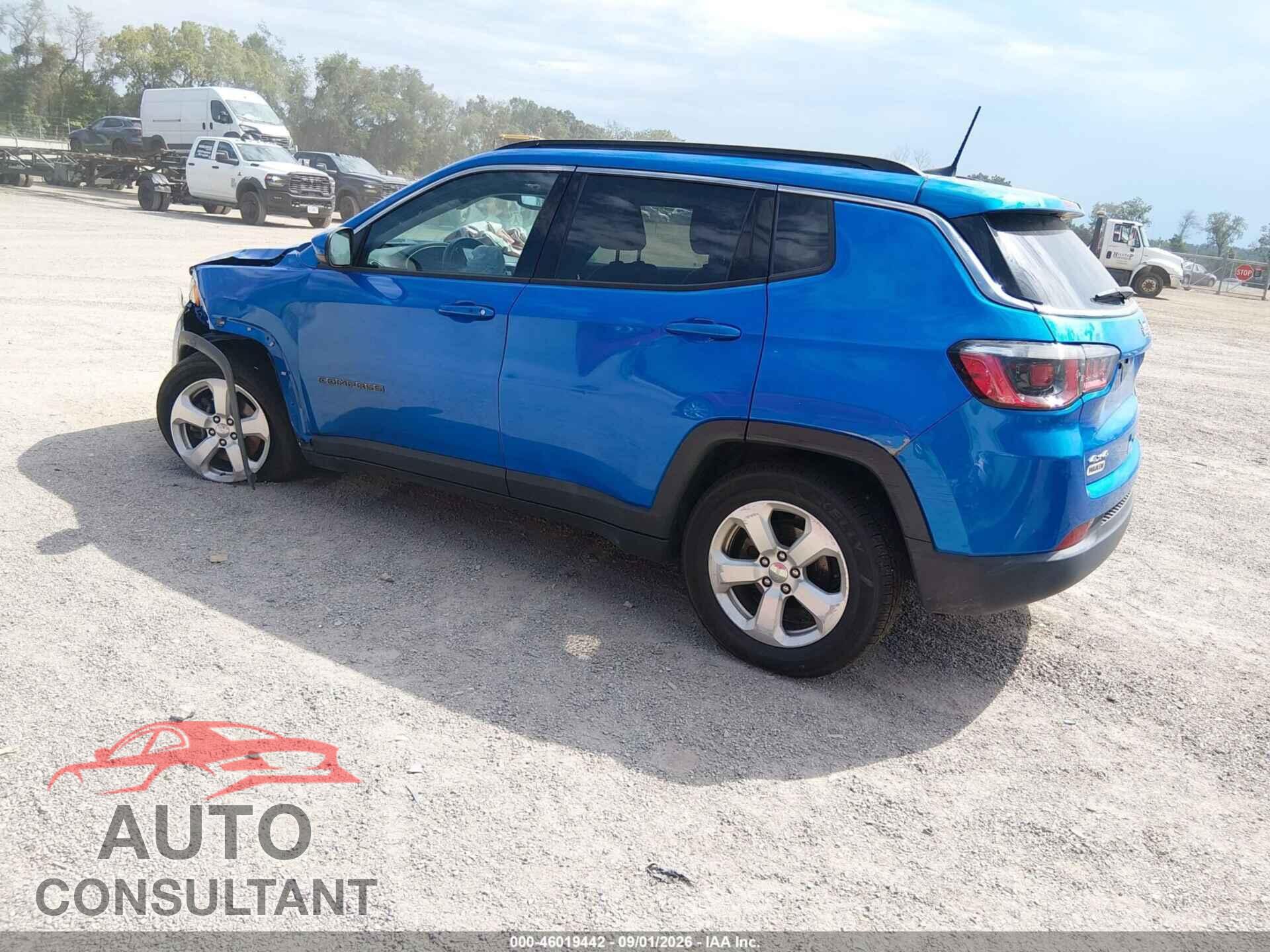 JEEP COMPASS 2019 - 3C4NJDBB2KT656120