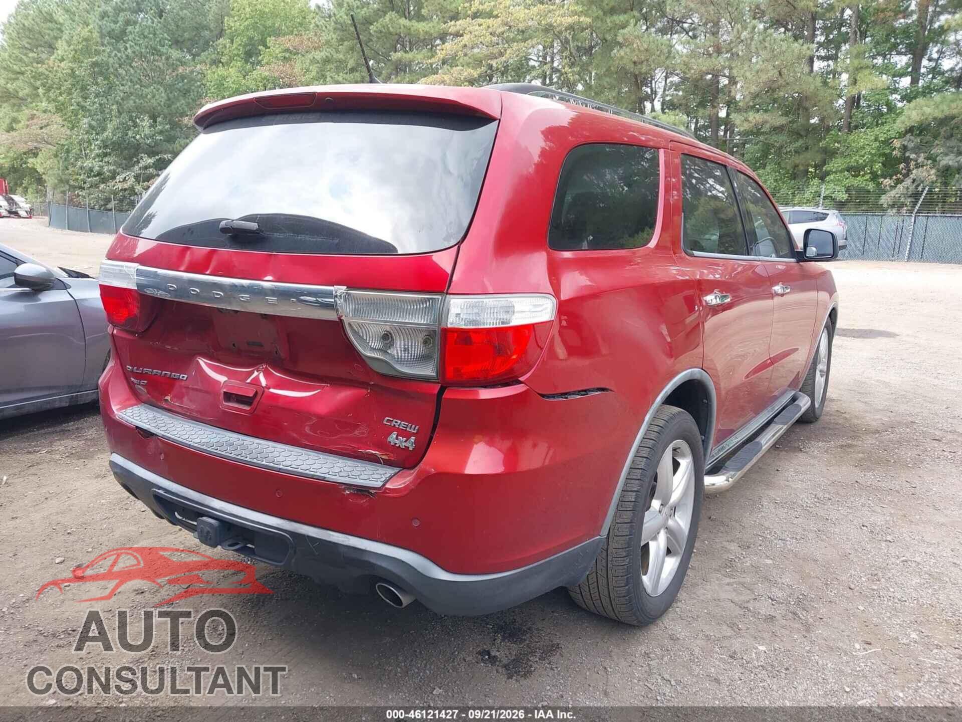DODGE DURANGO 2011 - 1D4SE4GT4BC685996